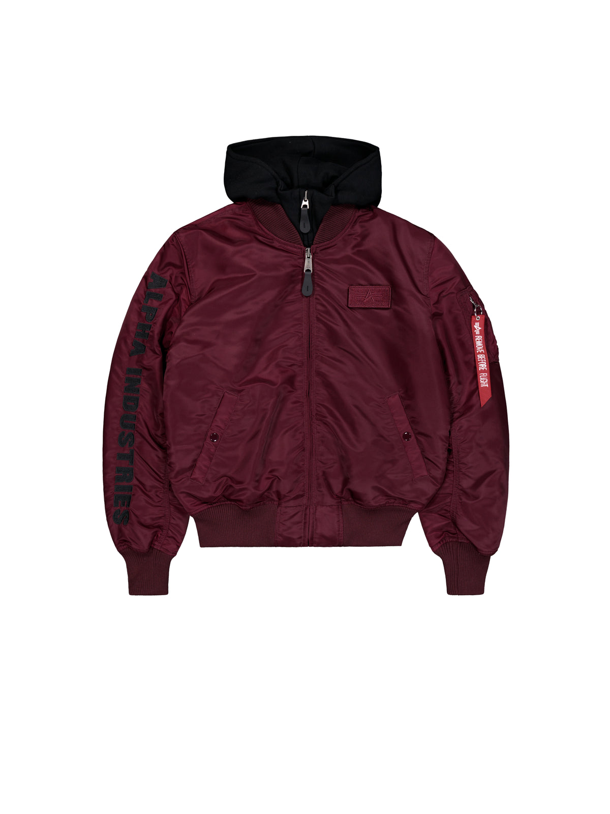 MA-1 D-Tec Sleeve Embroidery Slim Bomber Jacket