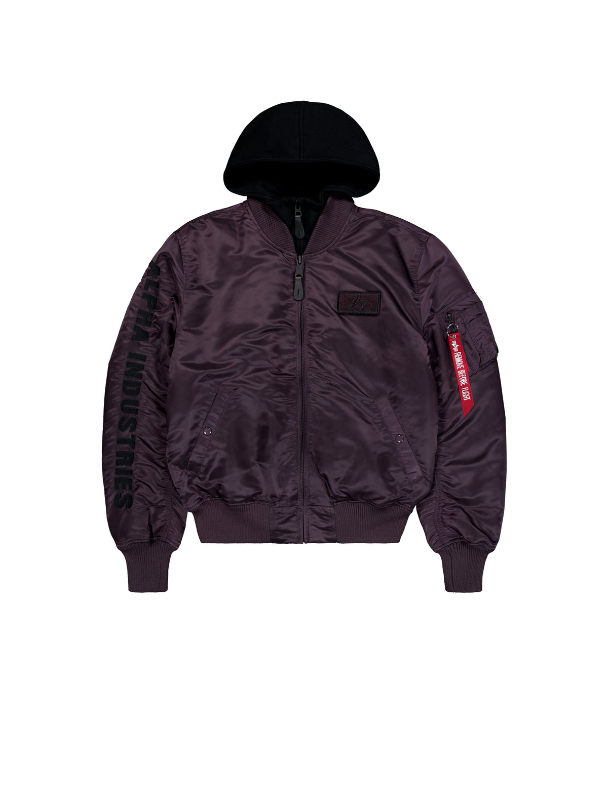 MA-1 D-Tec Sleeve Embroidery Slim Bomber Jacket