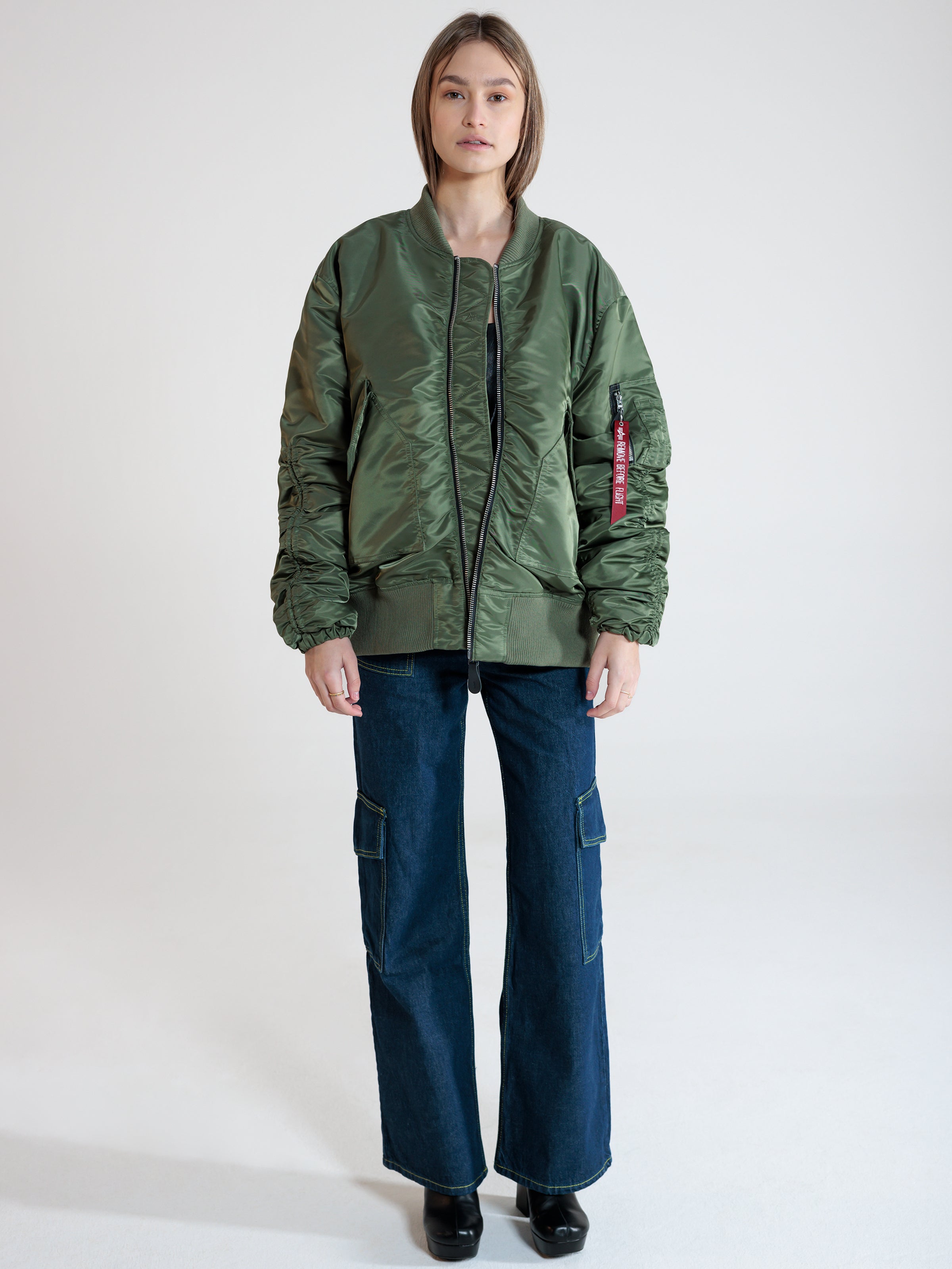 CWU MA-1 No Cords Bomber Jacket Women