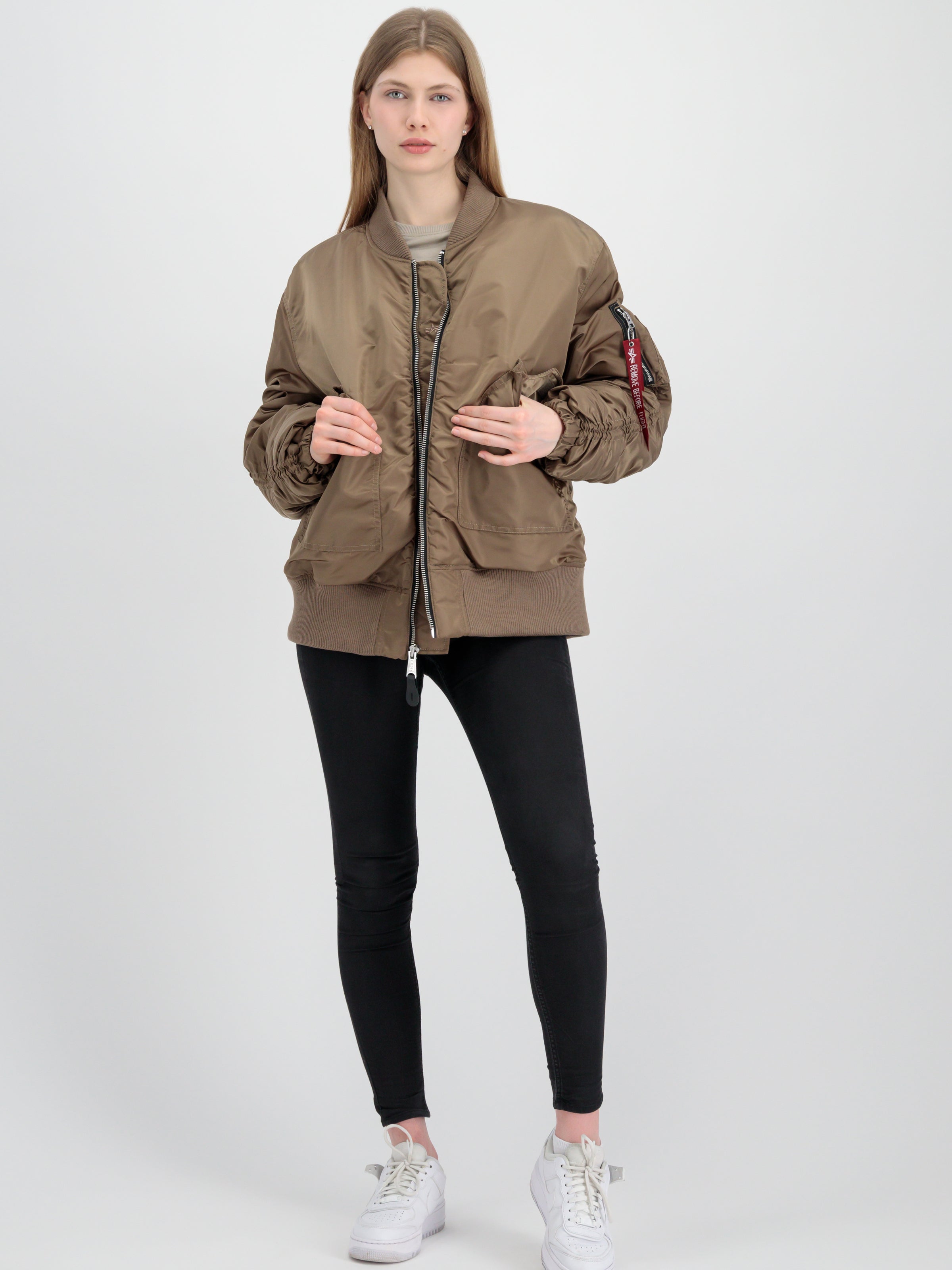 CWU MA-1 No Cords Bomber Jacket Women-Jacken & Mäntel-Alpha Industries-OUTLET-ARCHIVIST-ARCHIVE-SALE