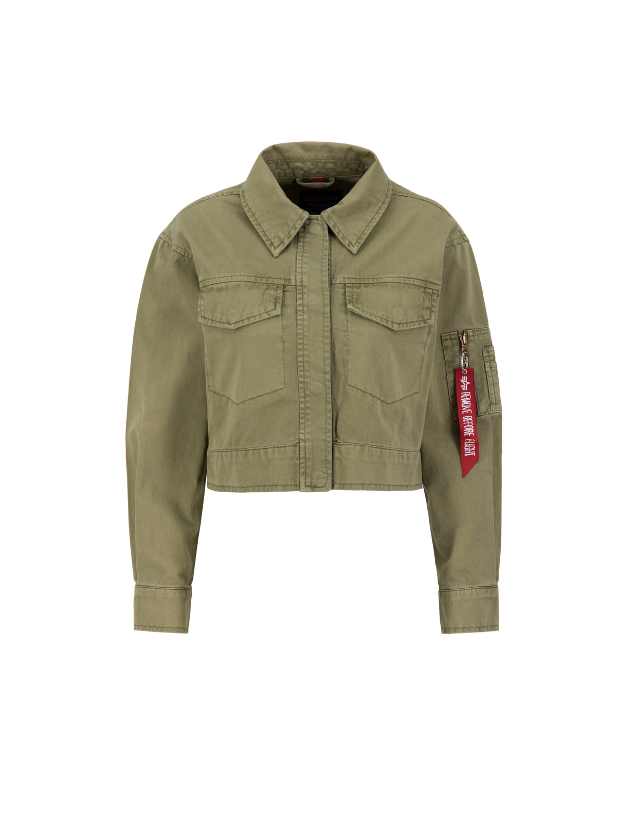 Deck Cropped Bomber Jacket Women