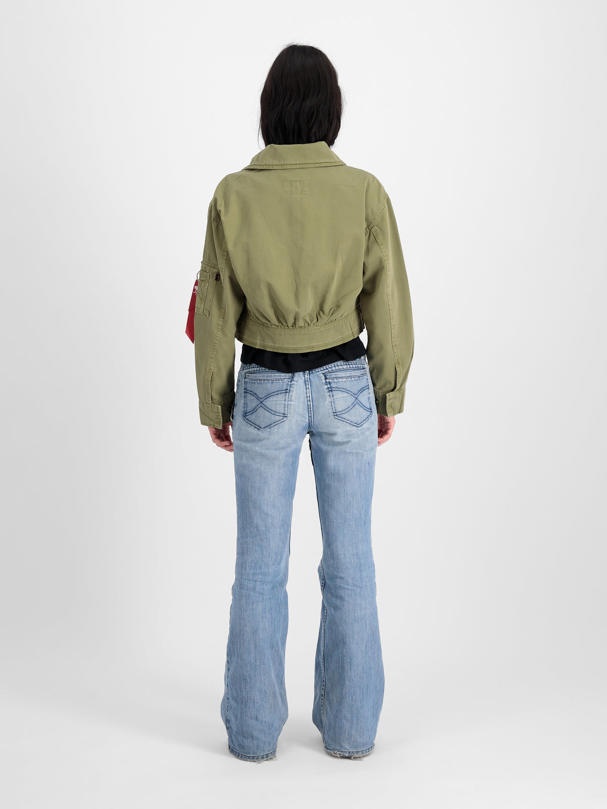 Deck Cropped Bomber Jacket Women