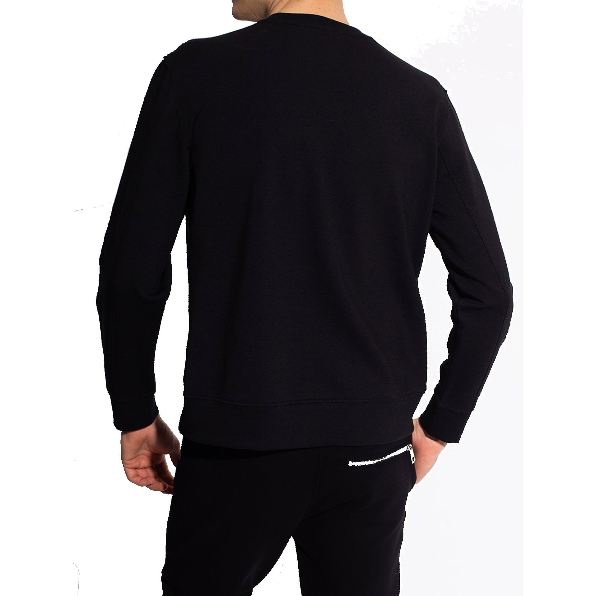 Neil Barrett-Neil Barrett Logo Sweatshirt-MEN CLOTHING-Black-Deal-Outlet-by-ARCHIVIST