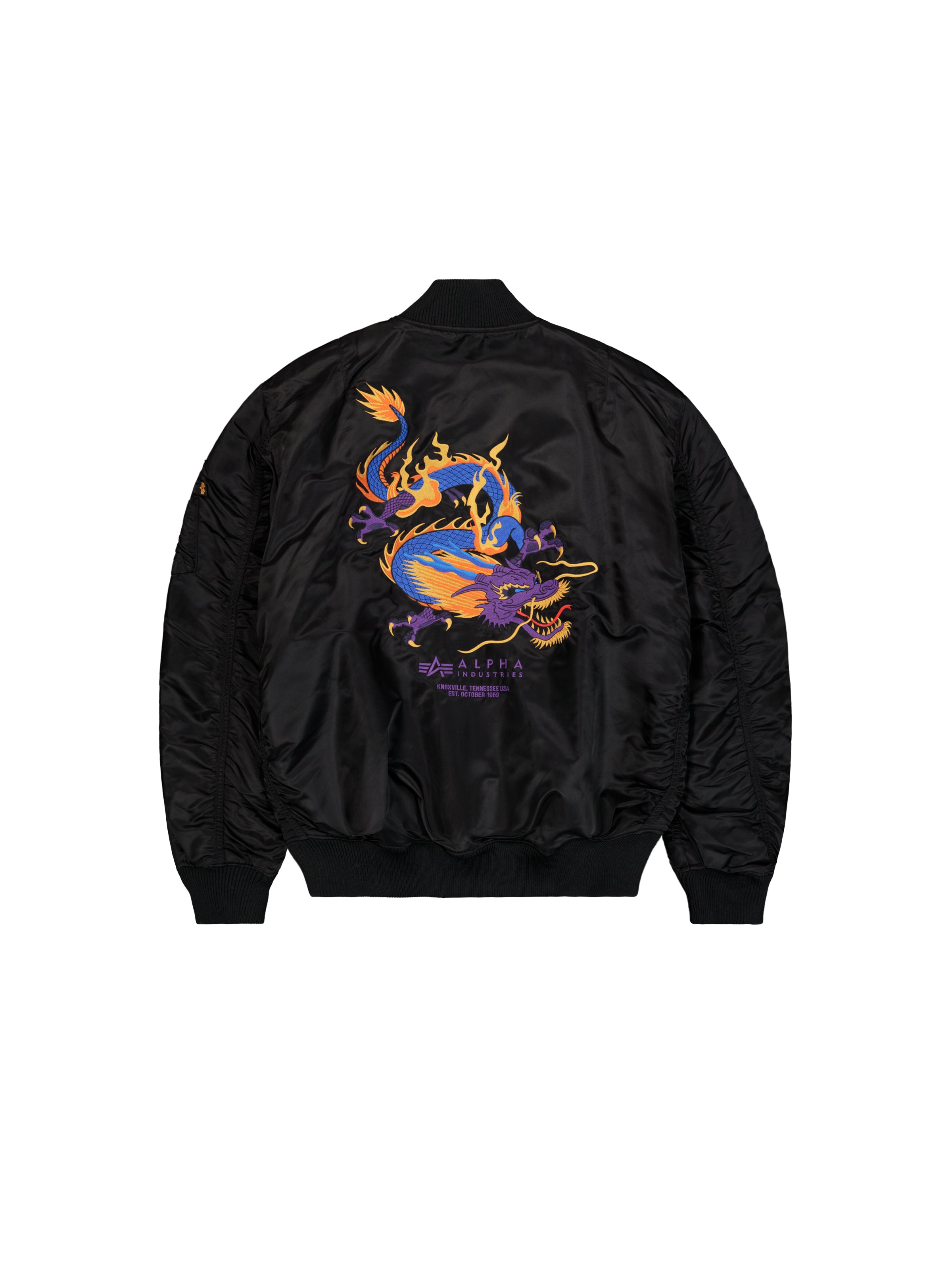 MA-1 Dragon Embroidery Bomber Jacket
