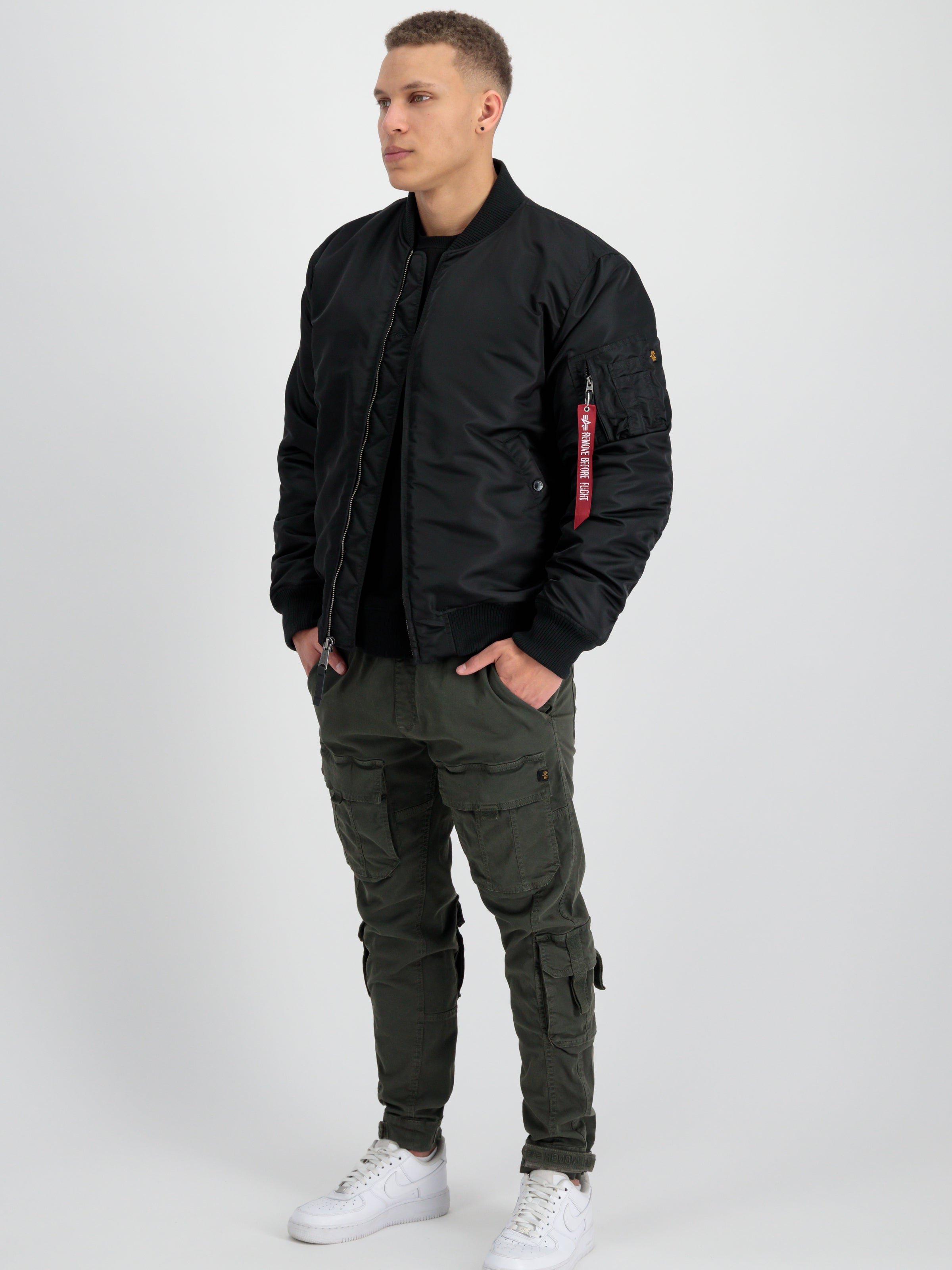 MA-1 Dragon Embroidery Bomber Jacket