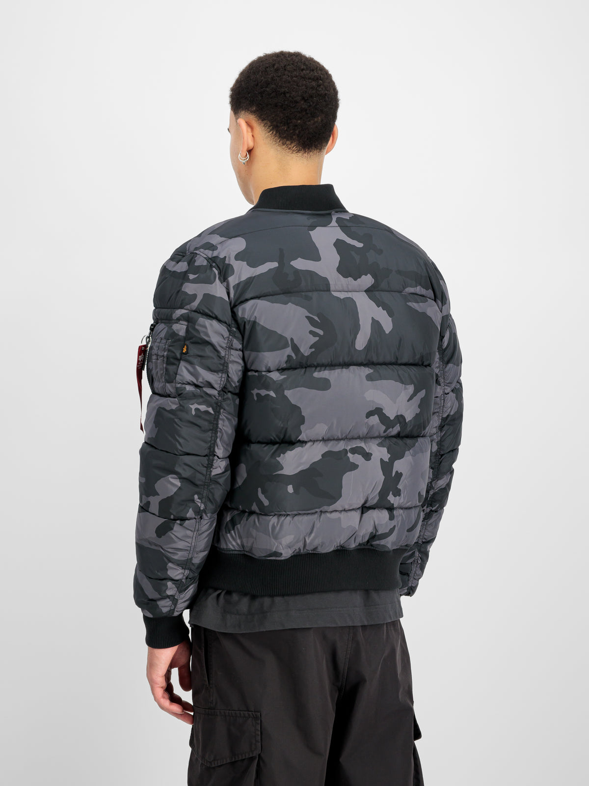 MA-1 Puffer Bomber Camo Bomber Jacket