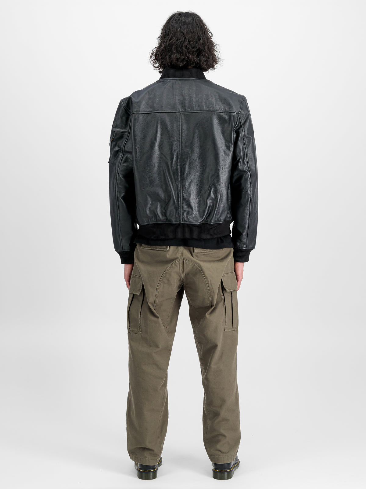 MA-1 Leather LF Bomber Jacket