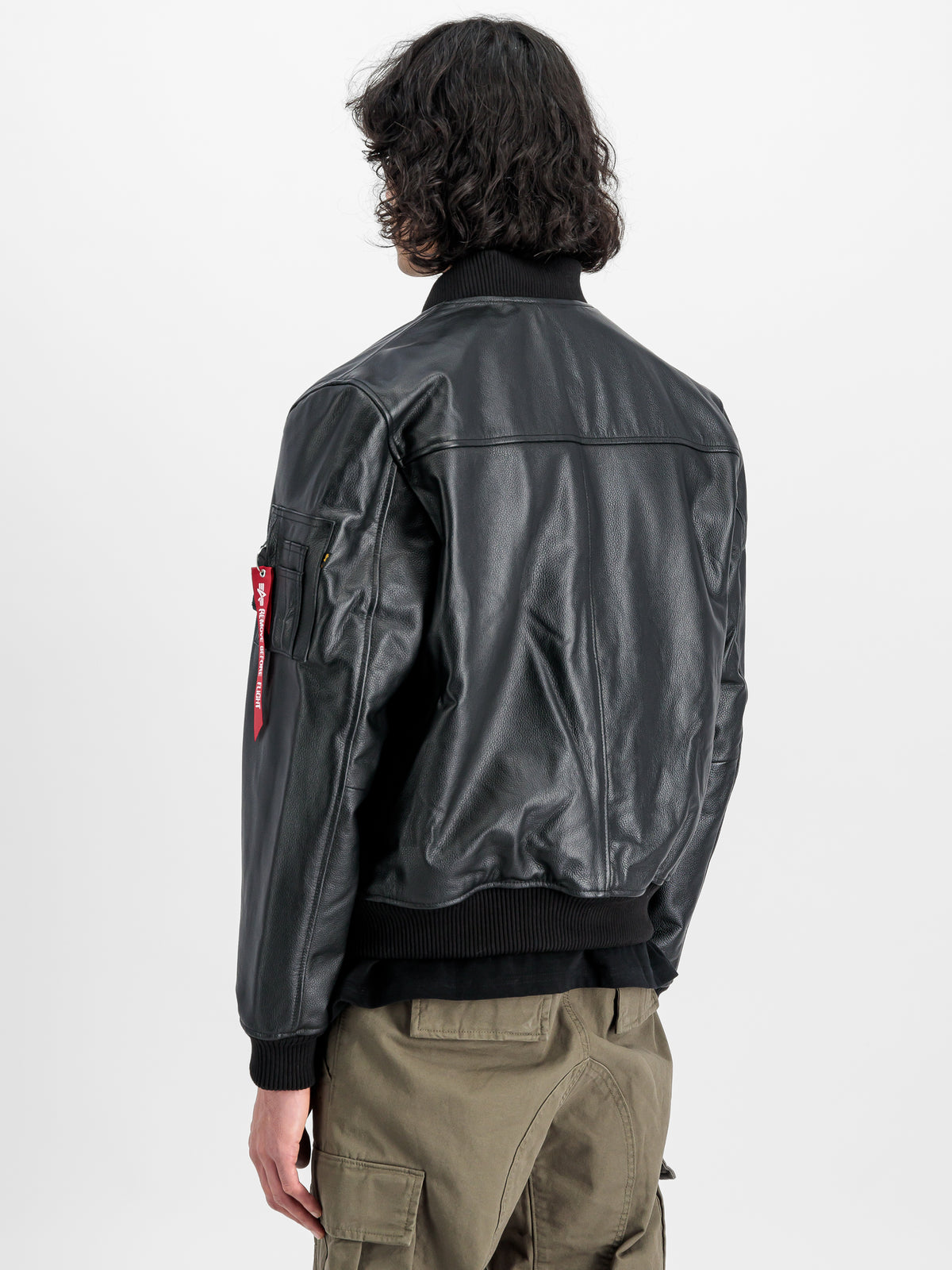 MA-1 Leather LF Bomber Jacket