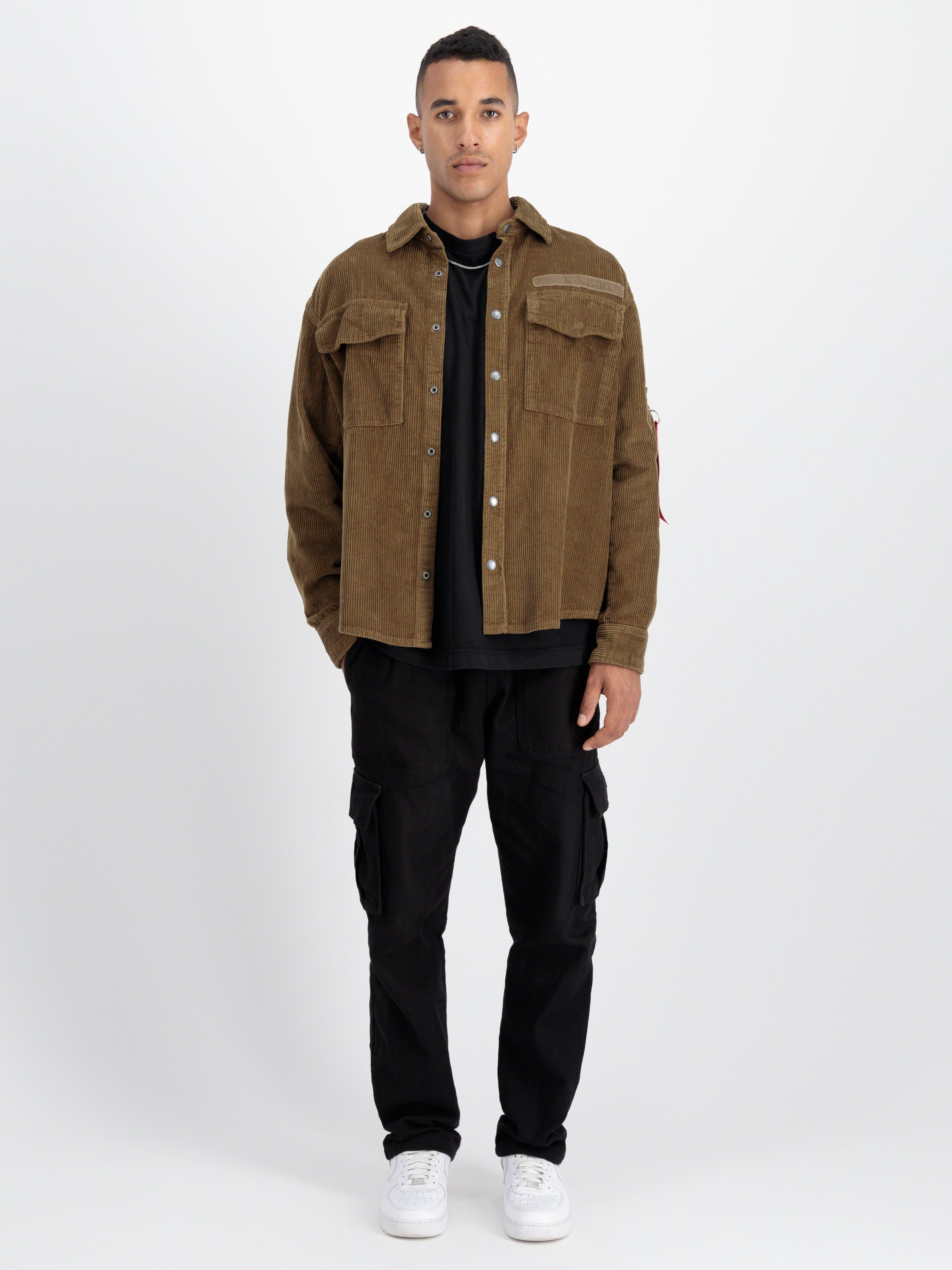 Cord Overshirt-Jacken & Mäntel-Alpha Industries-OUTLET-ARCHIVIST-ARCHIVE-SALE