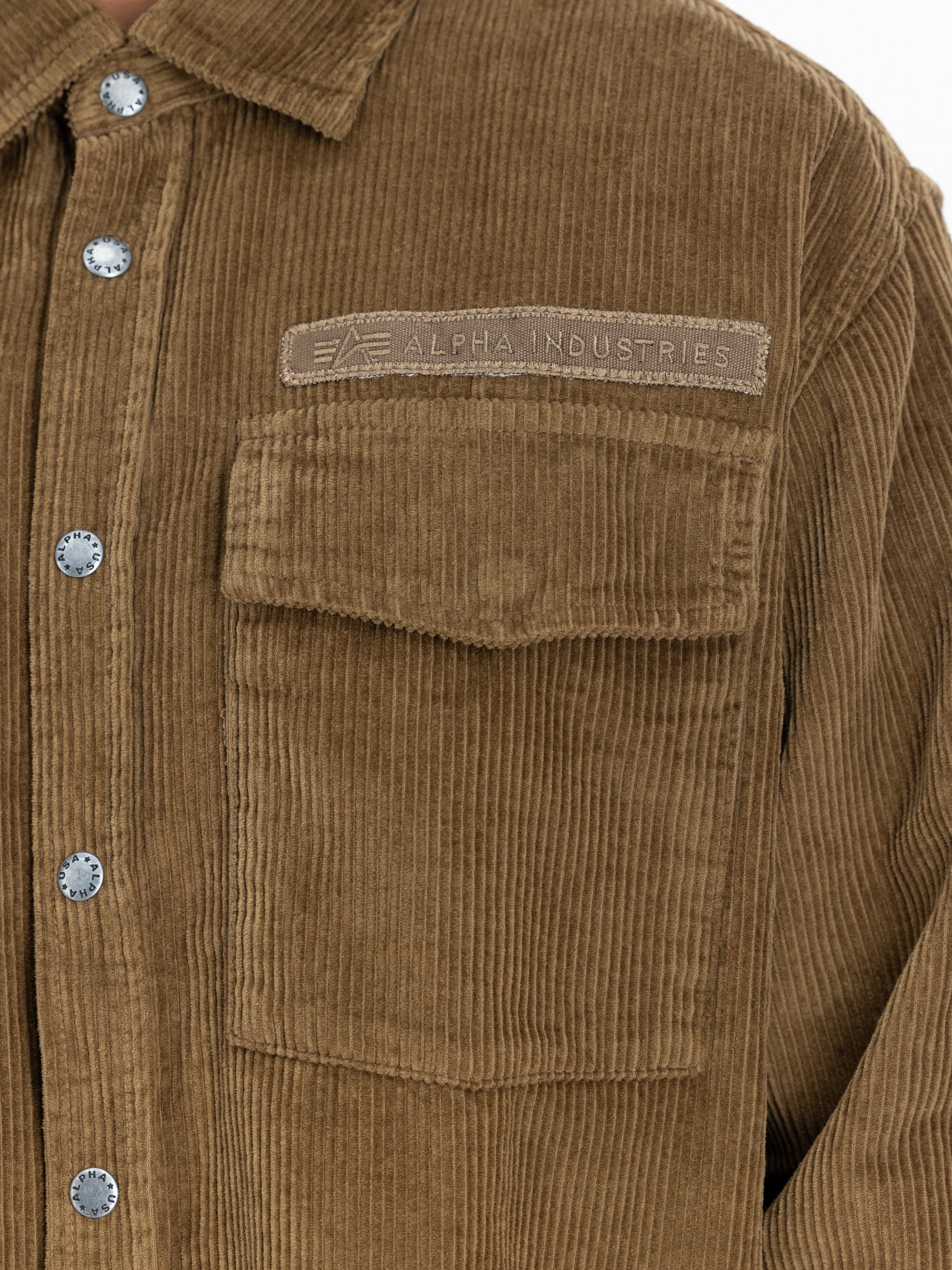 Cord Overshirt-Jacken & Mäntel-Alpha Industries-OUTLET-ARCHIVIST-ARCHIVE-SALE