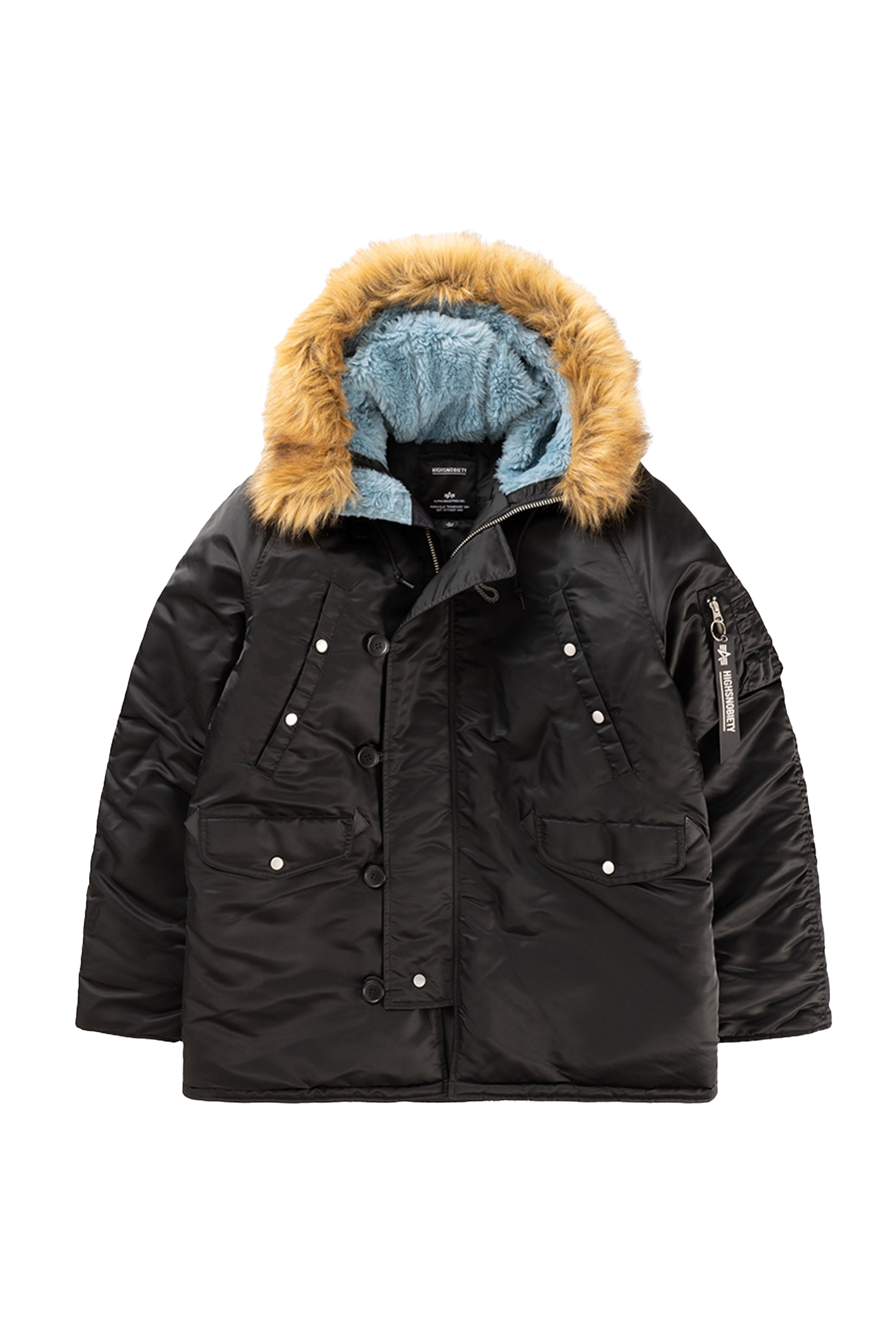 ALPHA X HIGHSNOBIETY N-3B Winter Jacket-Jacken & Mäntel-Alpha Industries-OUTLET-ARCHIVIST-ARCHIVE-SALE