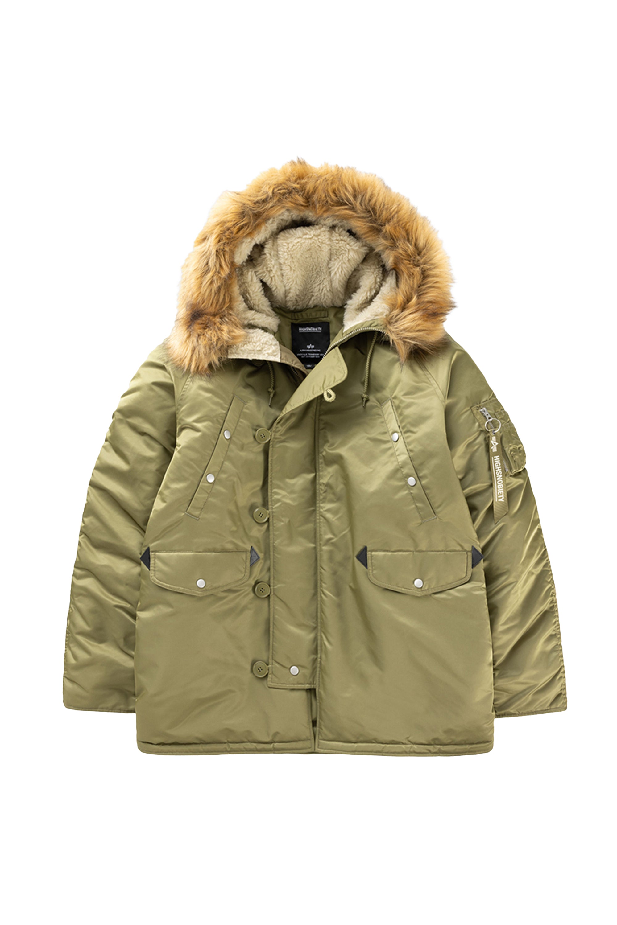 ALPHA X HIGHSNOBIETY N-3B Winter Jacket