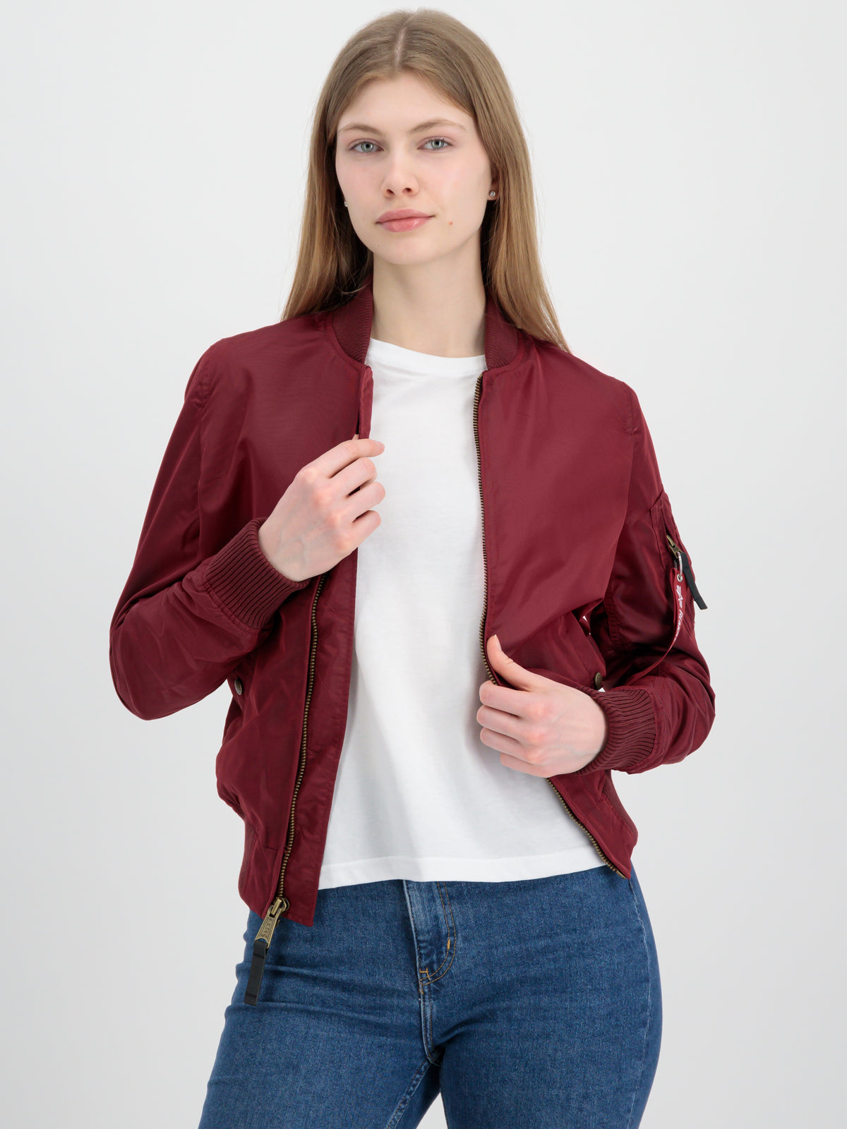 MA-1 TT Light Slim Bomber Jacket Women