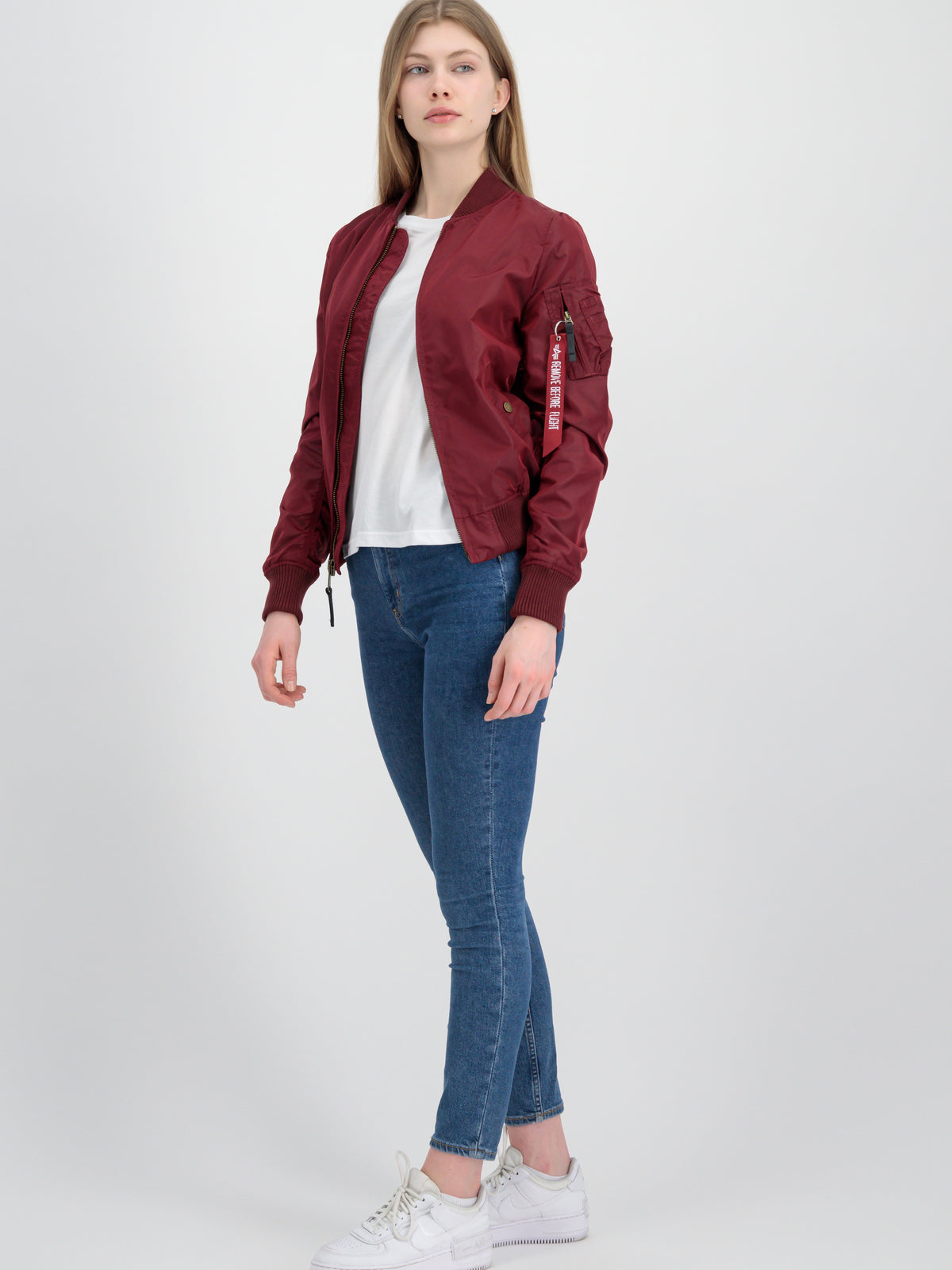 MA-1 TT Light Slim Bomber Jacket Women