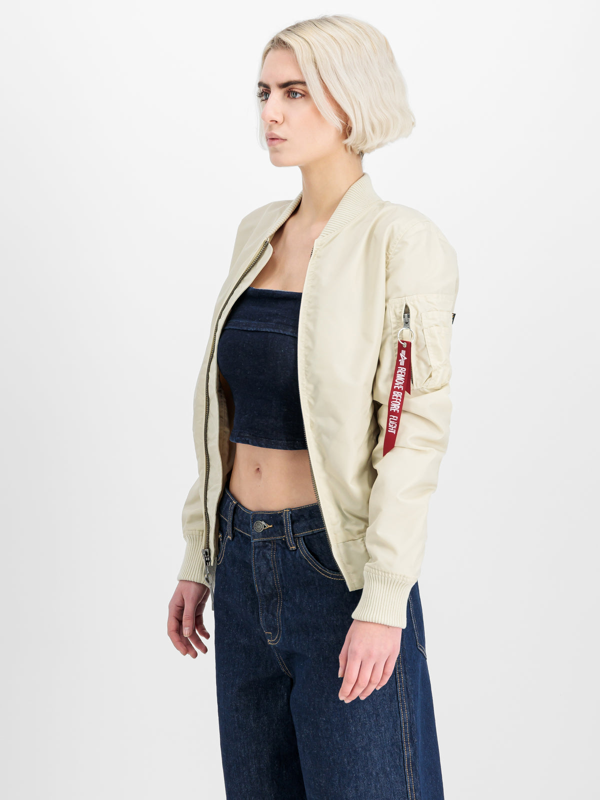 MA-1 TT Light Slim Bomber Jacket Women