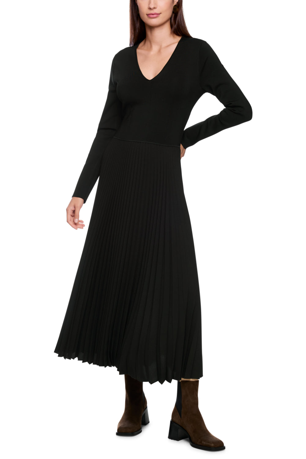 Kleid-Kleider & Röcke-Marc Cain-OUTLET-34-black-ARCHIVIST-ARCHIVE-SALE