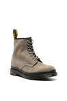 Dr. Martens-OUTLET-SALE-1460 Milled Nubuck WP Combat Boots-ARCHIVIST