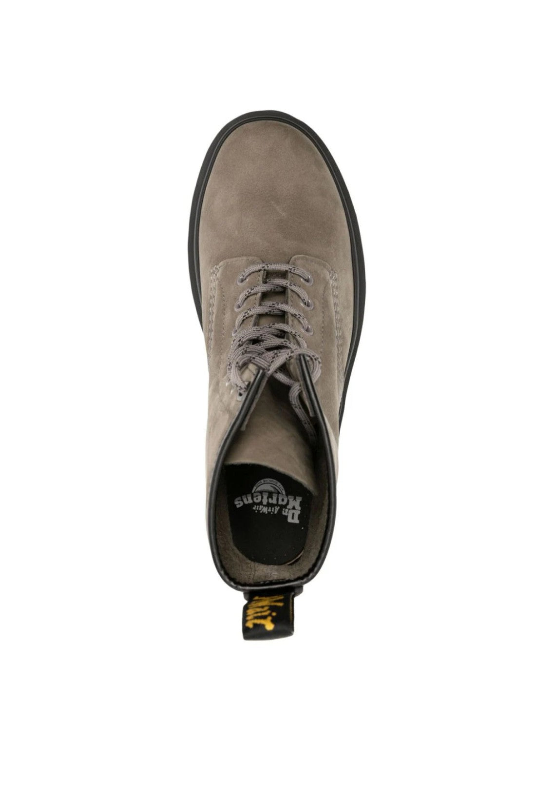 Dr. Martens-OUTLET-SALE-1460 Milled Nubuck WP Combat Boots-ARCHIVIST