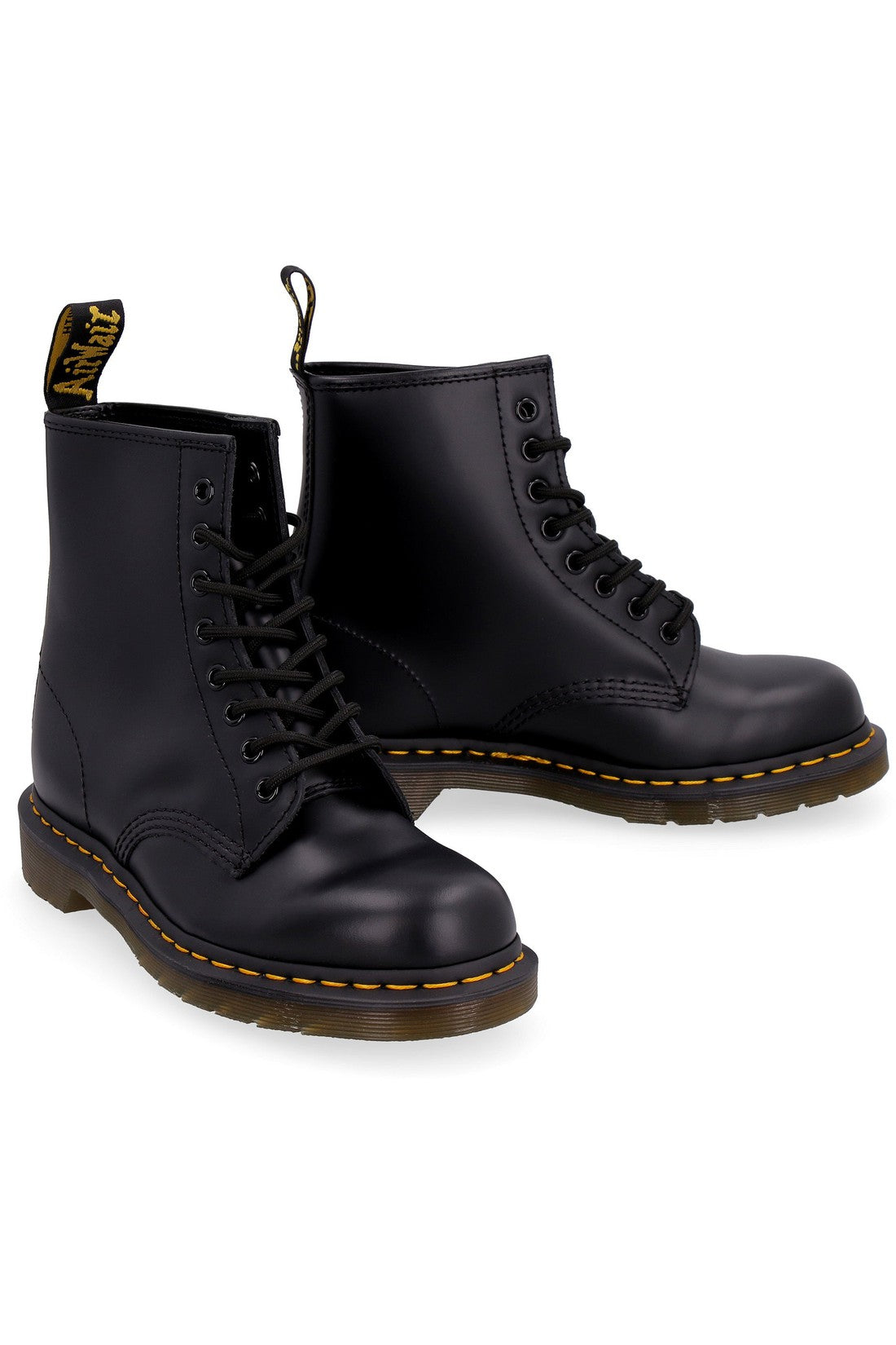 Dr. Martens-OUTLET-SALE-1460 leather combat boots-ARCHIVIST