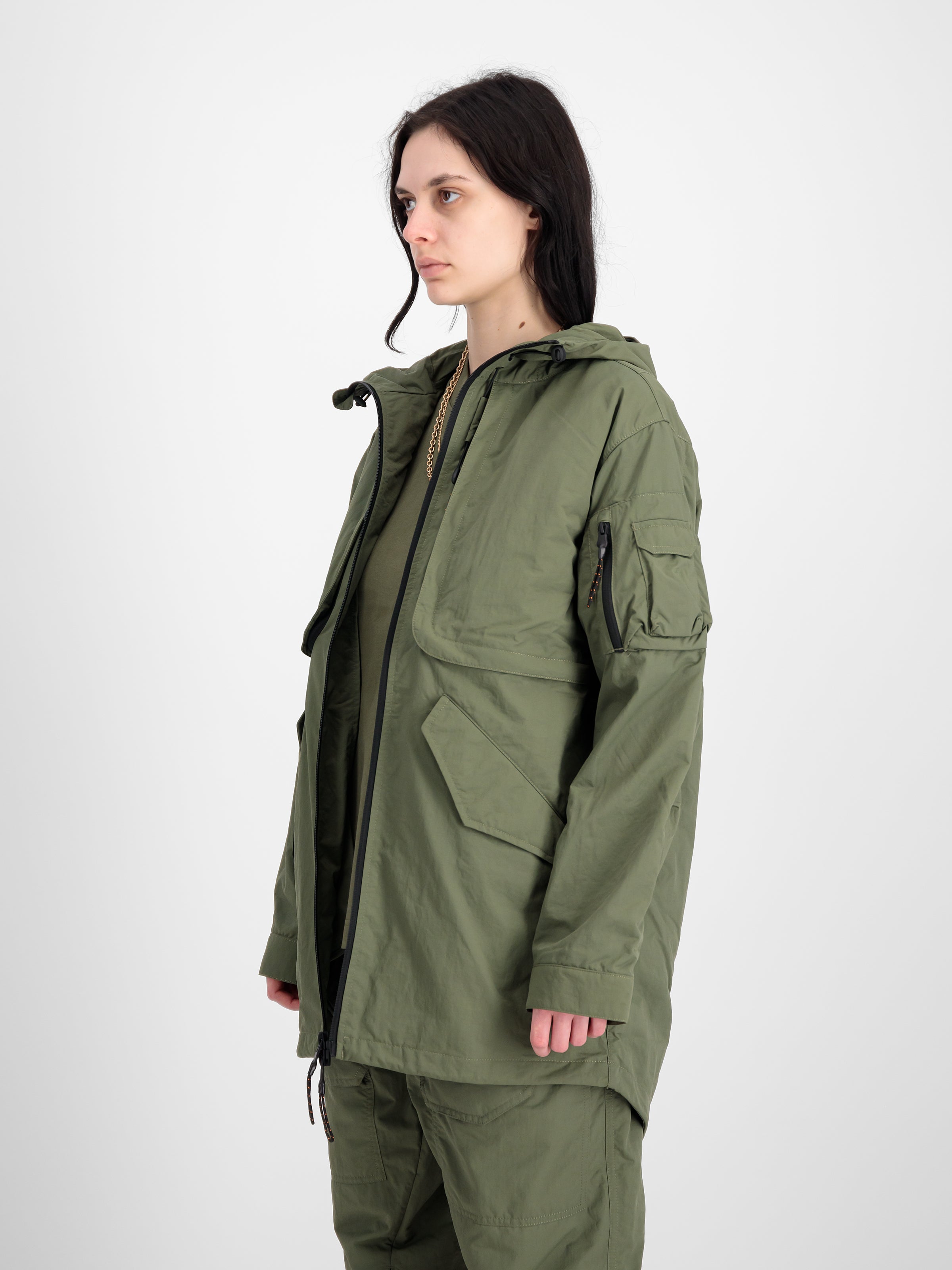 Utility UV Fishtail Jacket-Alpha Industries-OUTLET-ARCHIVIST-ARCHIVE-SALE
