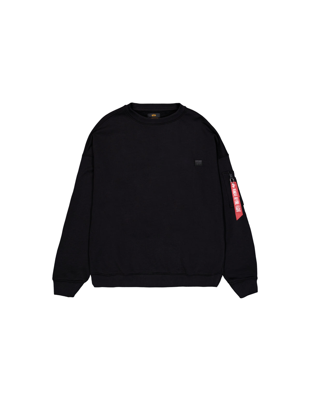 Alpha Essentials Rubber Logo Sweatshirt