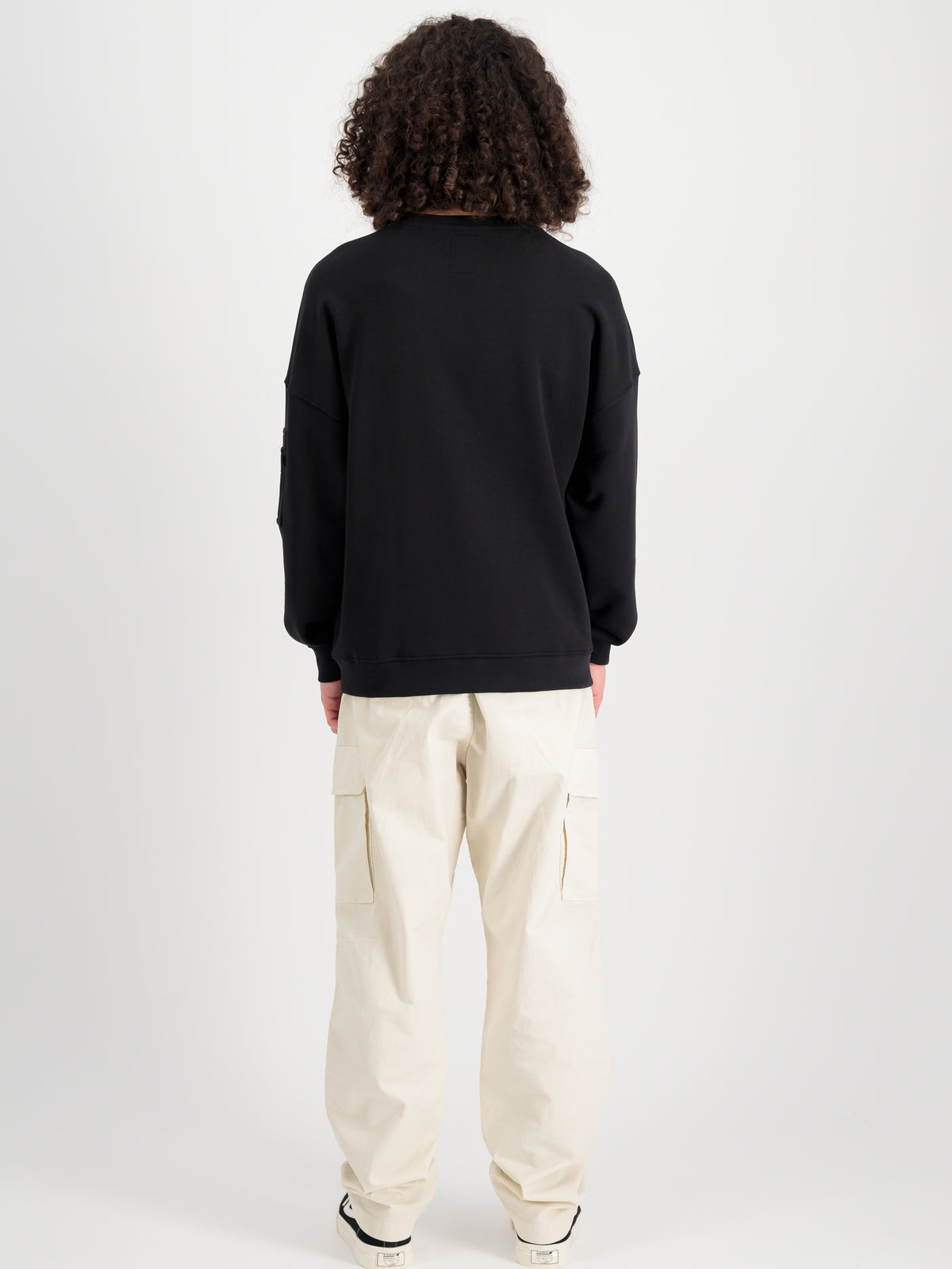 Alpha Essentials Rubber Logo Sweatshirt