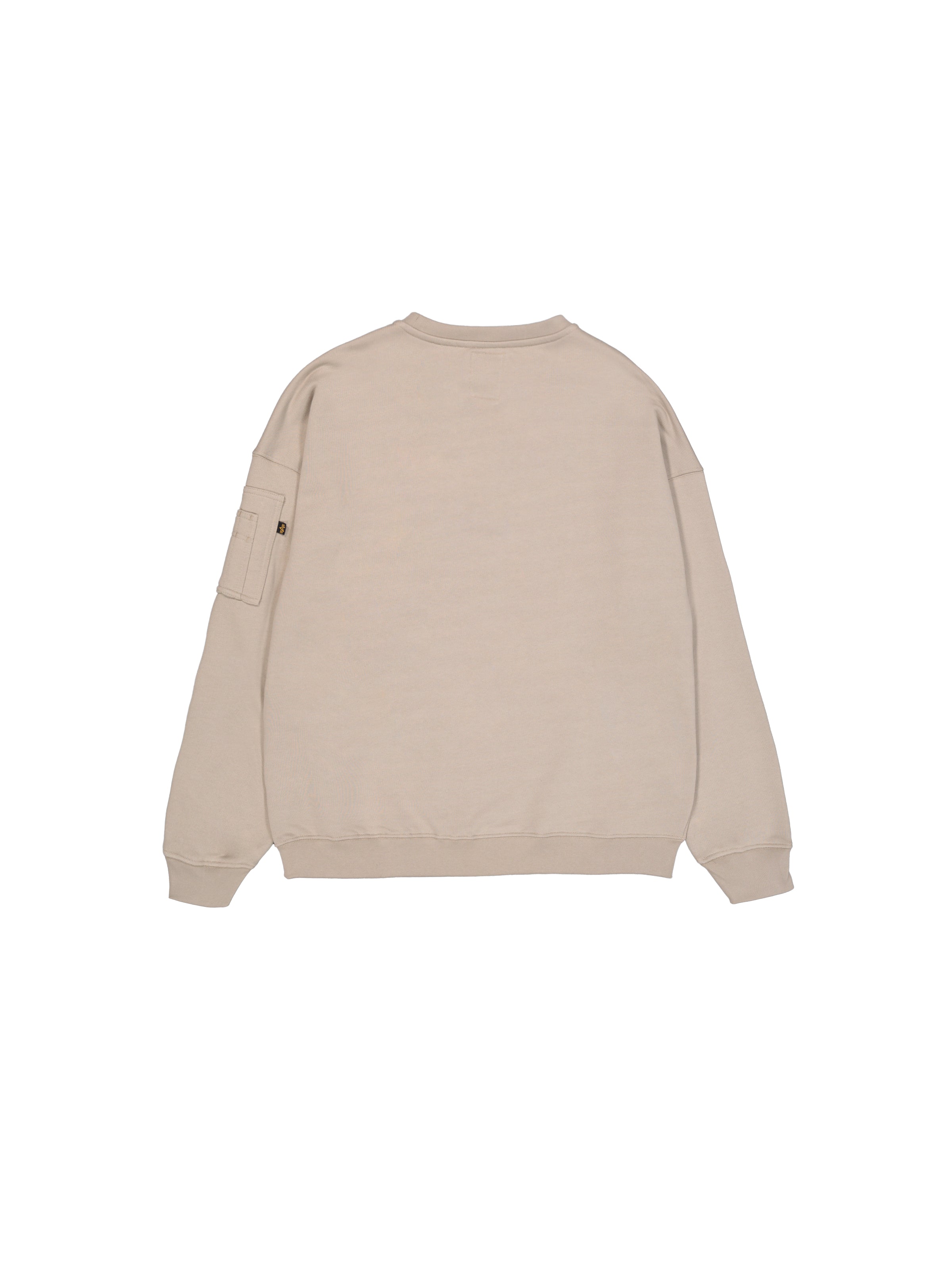Alpha Essentials Rubber Logo Sweatshirt-Strick & Pullover-Alpha Industries-OUTLET-ARCHIVIST-ARCHIVE-SALE