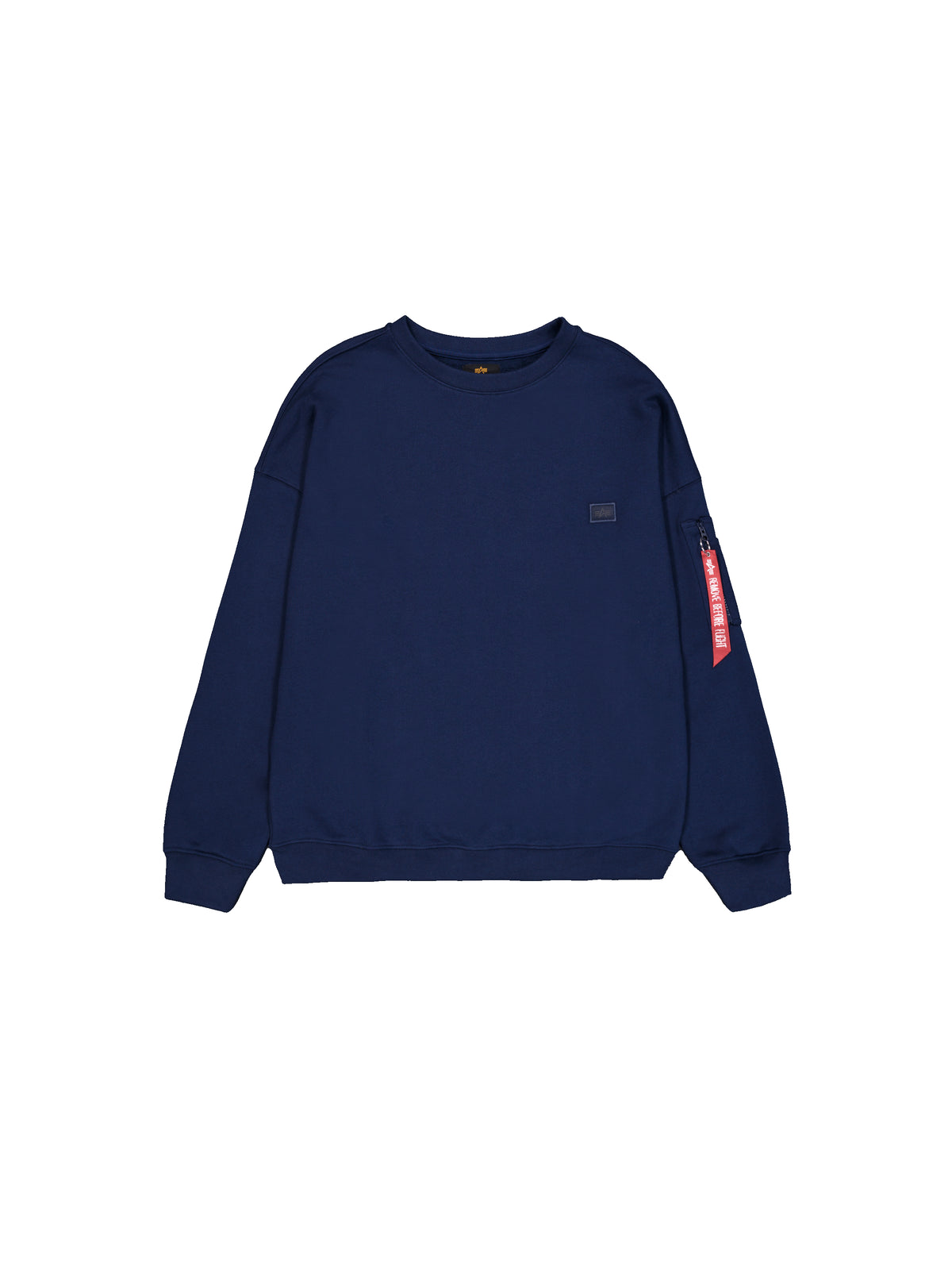 Alpha Essentials Rubber Logo Sweatshirt