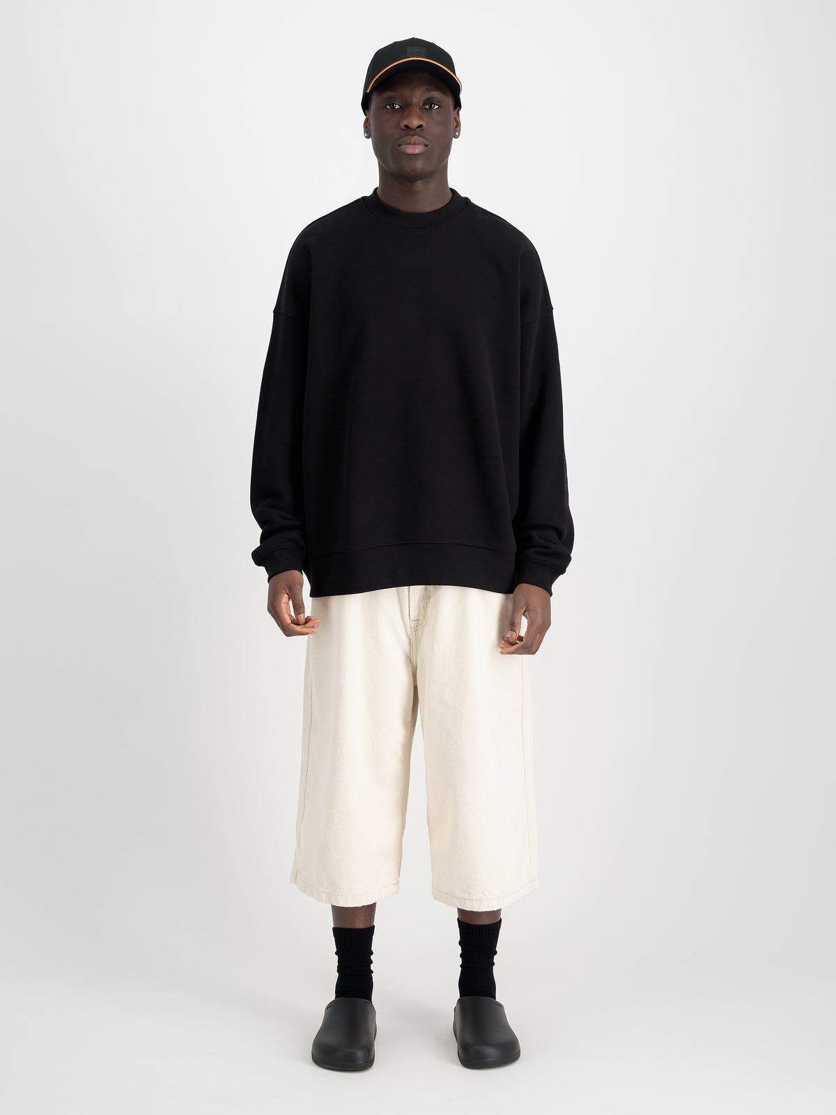 Logo Backprint Oversized Sweatshirt