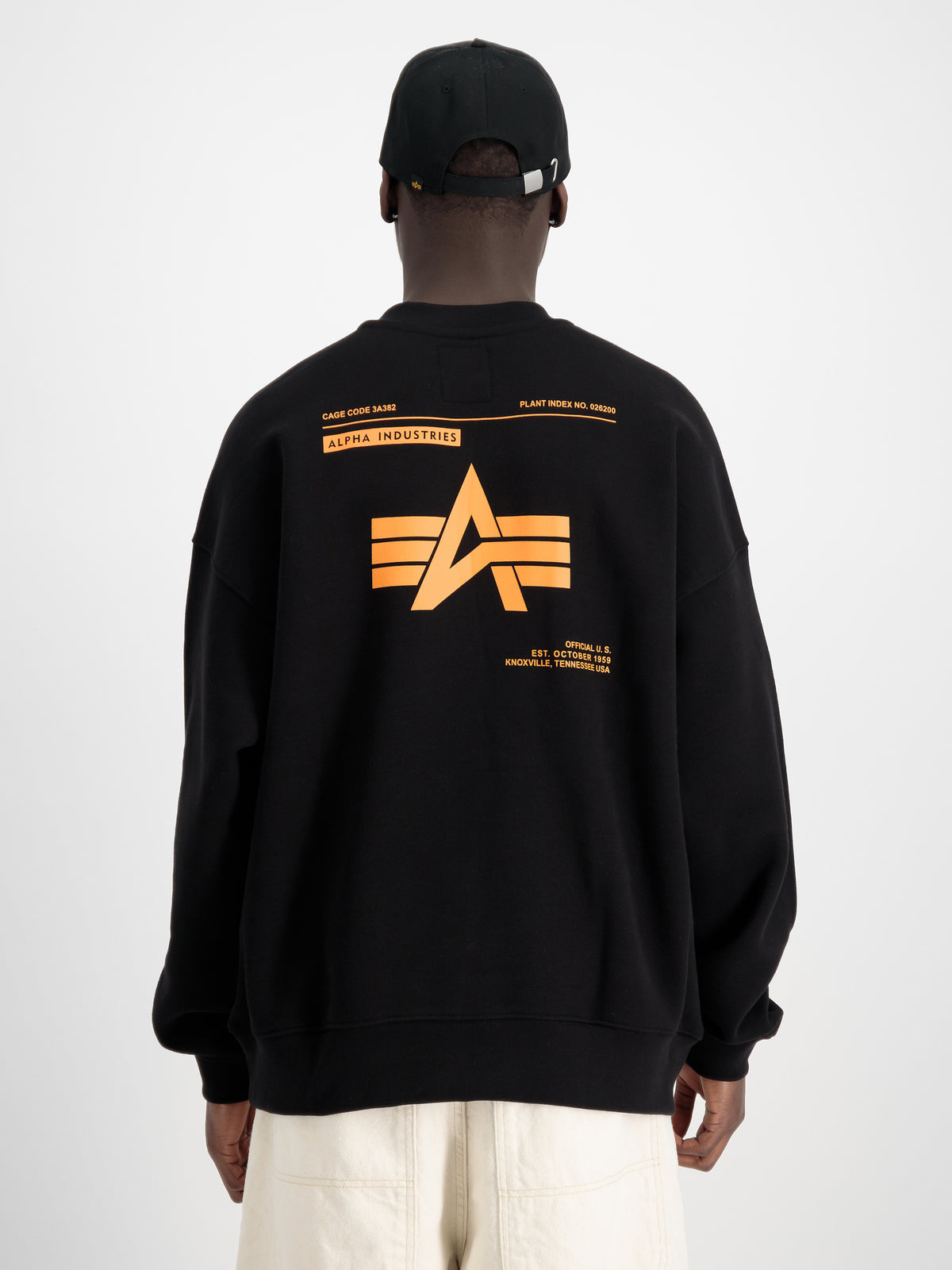 Logo Backprint Oversized Sweatshirt