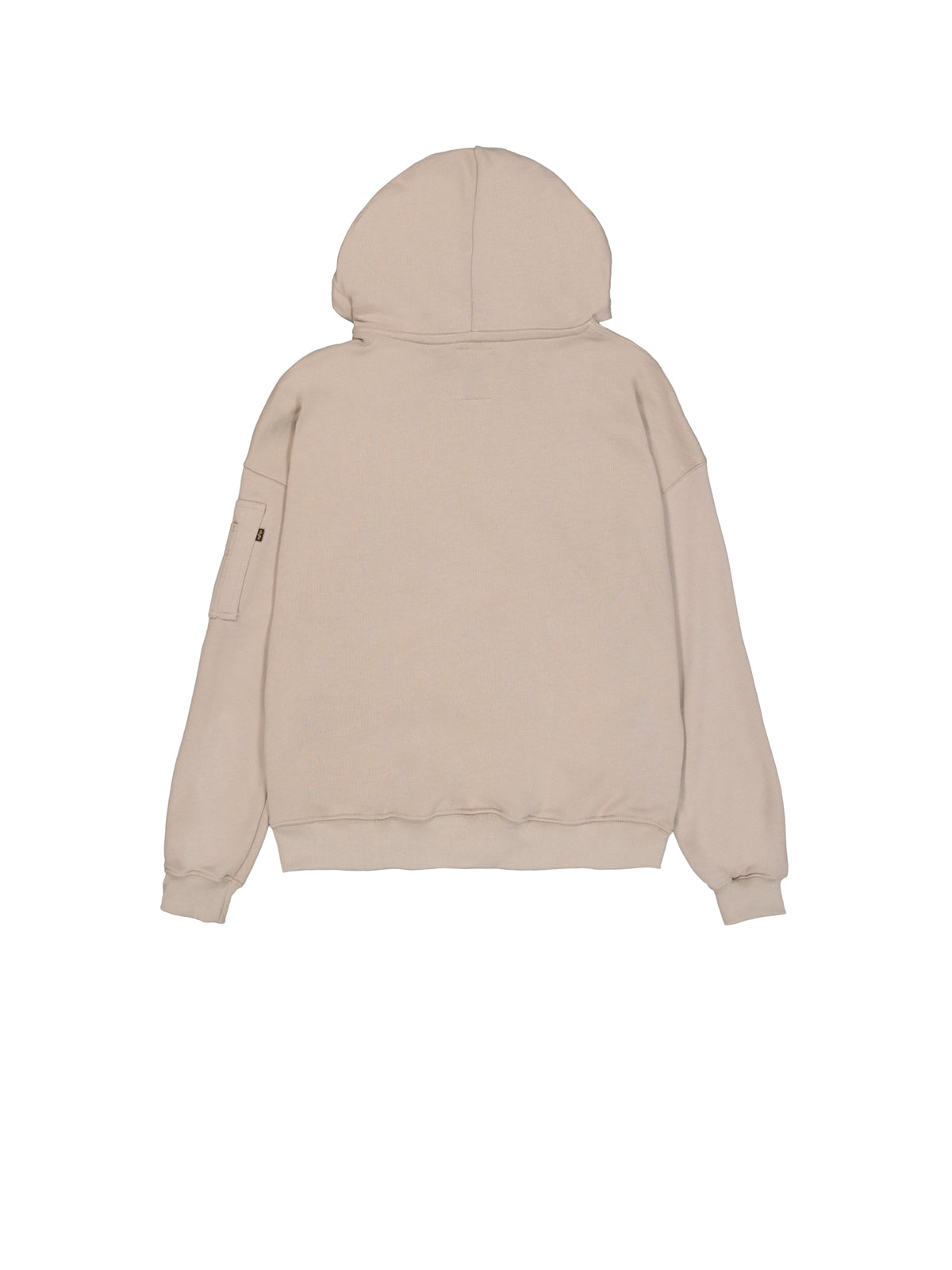 Alpha Essentials Rubber Logo Oversized Hoodie