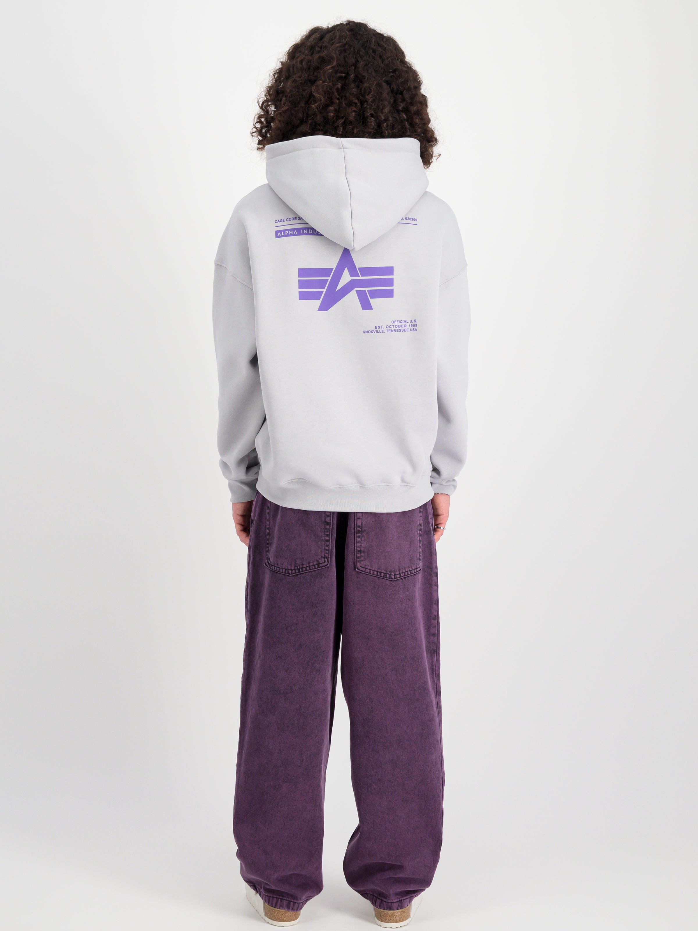 Logo Backprint Hoodie -Strick & Pullover-Alpha Industries-OUTLET-ARCHIVIST-ARCHIVE-SALE