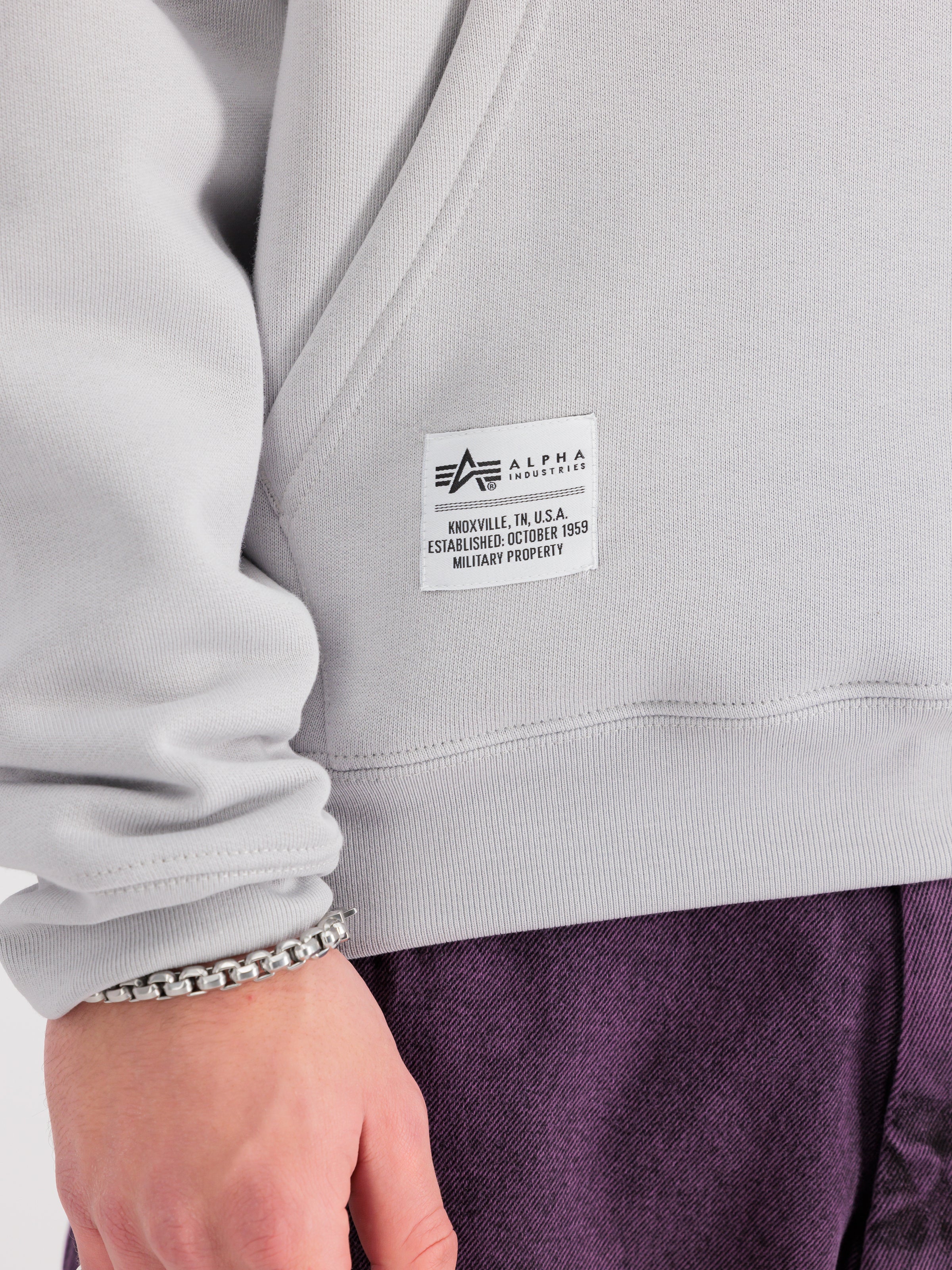 Logo Backprint Hoodie -Strick & Pullover-Alpha Industries-OUTLET-ARCHIVIST-ARCHIVE-SALE