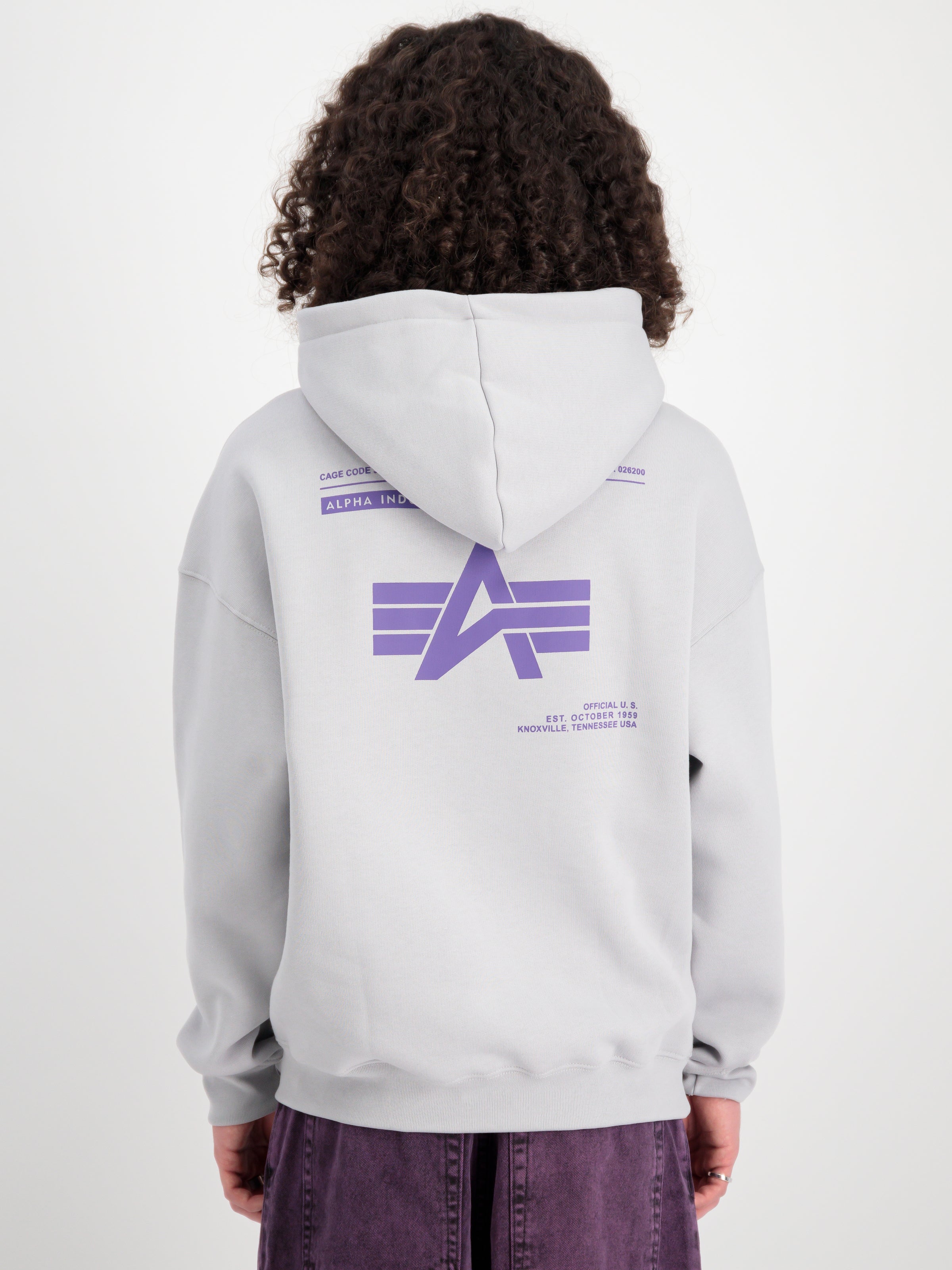Logo Backprint Hoodie -Strick & Pullover-Alpha Industries-OUTLET-ARCHIVIST-ARCHIVE-SALE