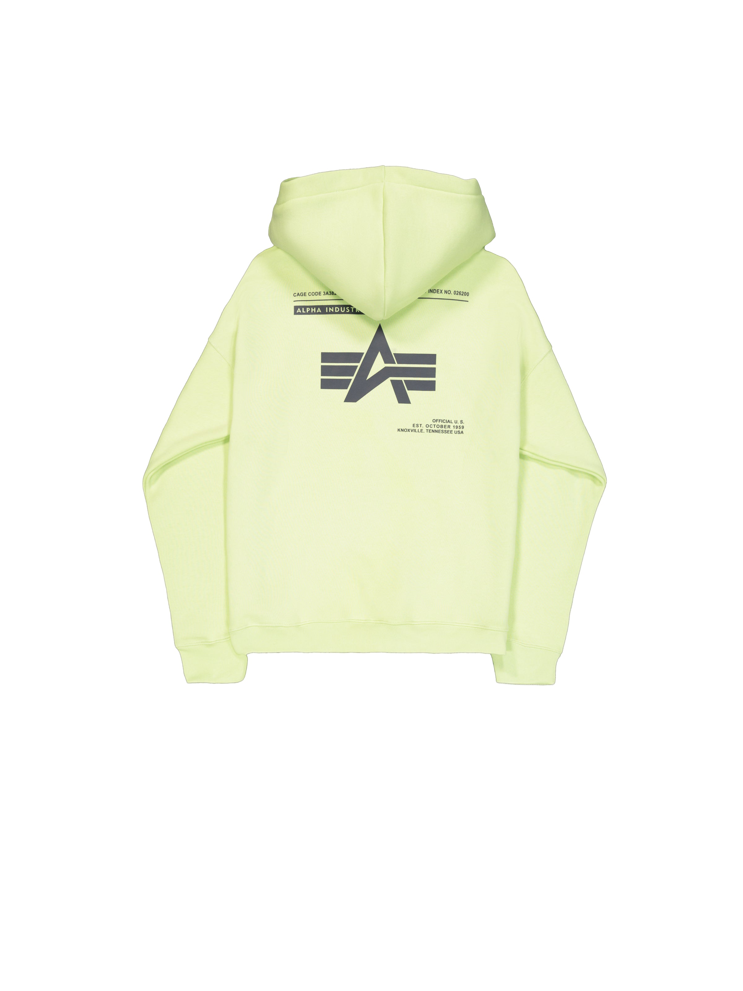 Logo Backprint Hoodie -Strick & Pullover-Alpha Industries-OUTLET-ARCHIVIST-ARCHIVE-SALE