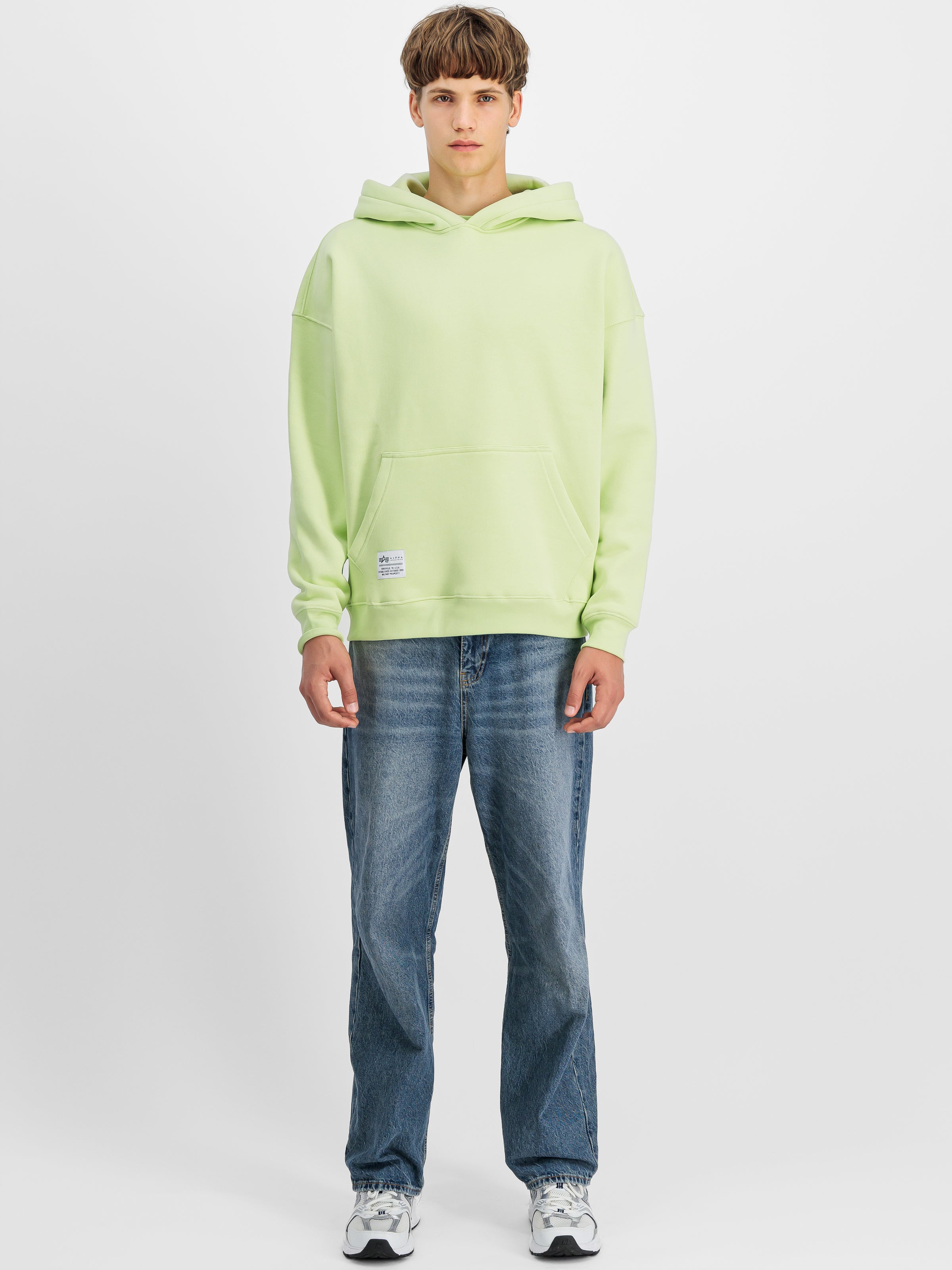 Logo Backprint Hoodie -Strick & Pullover-Alpha Industries-OUTLET-ARCHIVIST-ARCHIVE-SALE