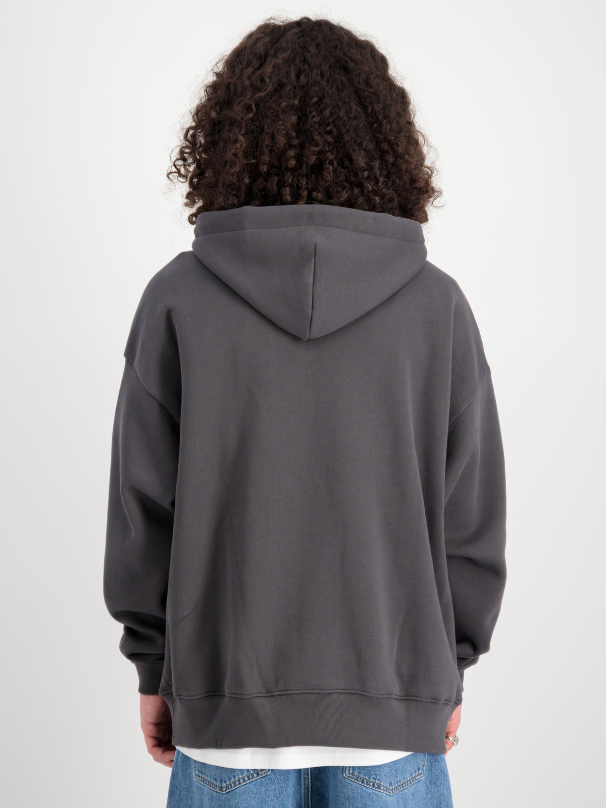Flock Logo Oversized Hoodie
