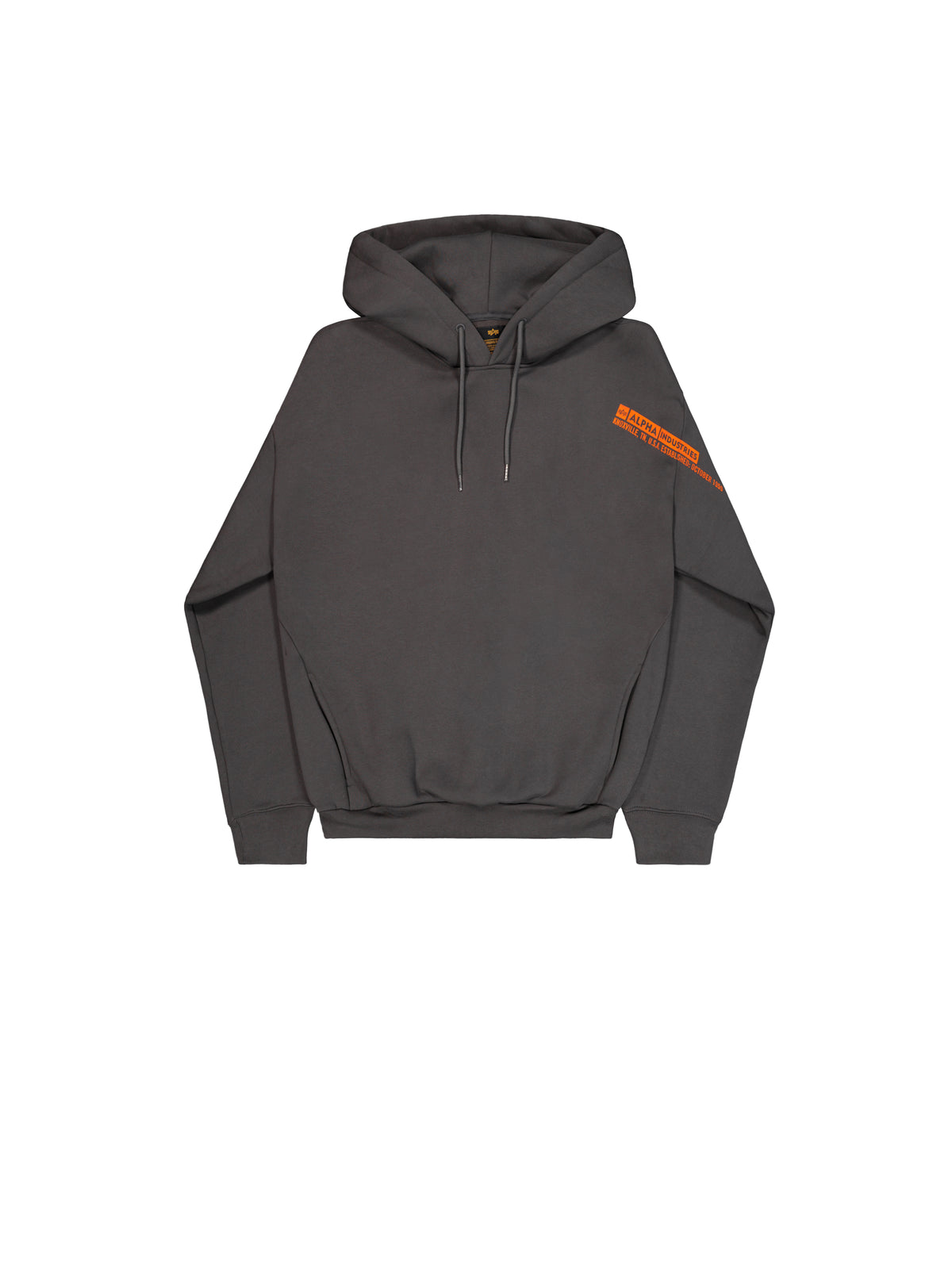 Flock Logo Oversized Hoodie