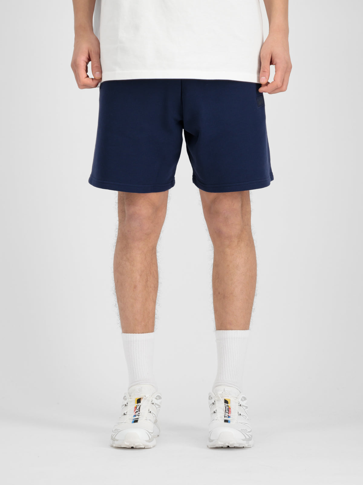 Alpha Essentials Rubber Logo Oversized Short