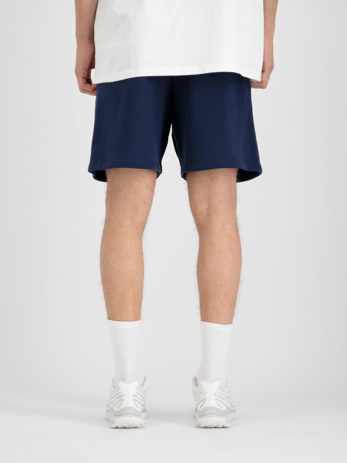Alpha Essentials Rubber Logo Oversized Short
