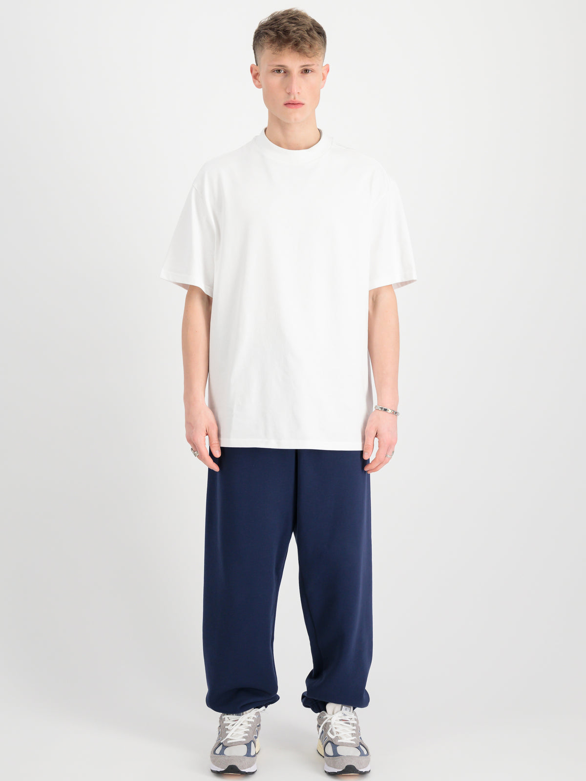 Alpha Essentials Rubber Logo Jogger
