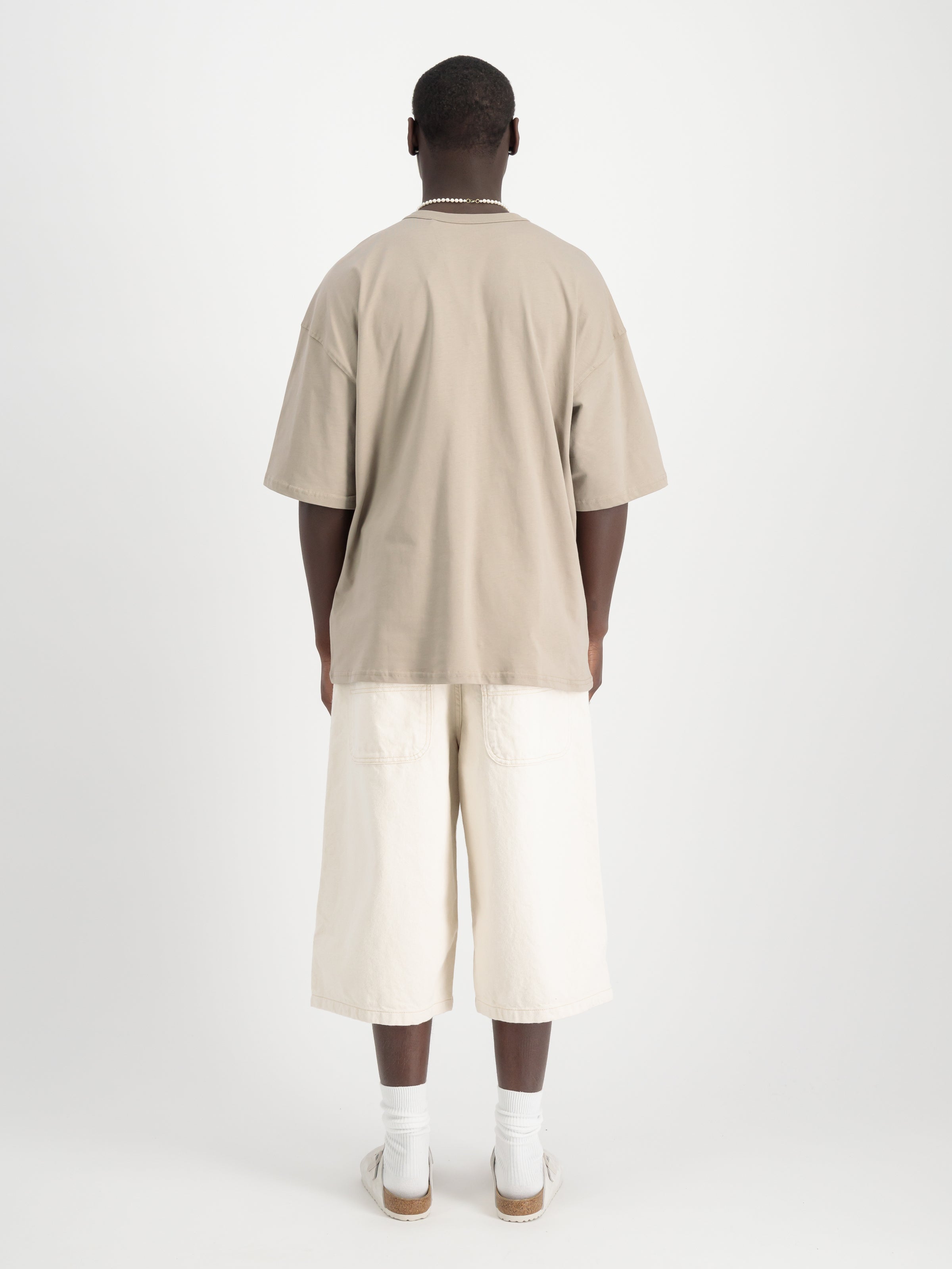 Alpha Essentials Rubber Logo T-Shirt-Shirts-Alpha Industries-OUTLET-ARCHIVIST-ARCHIVE-SALE