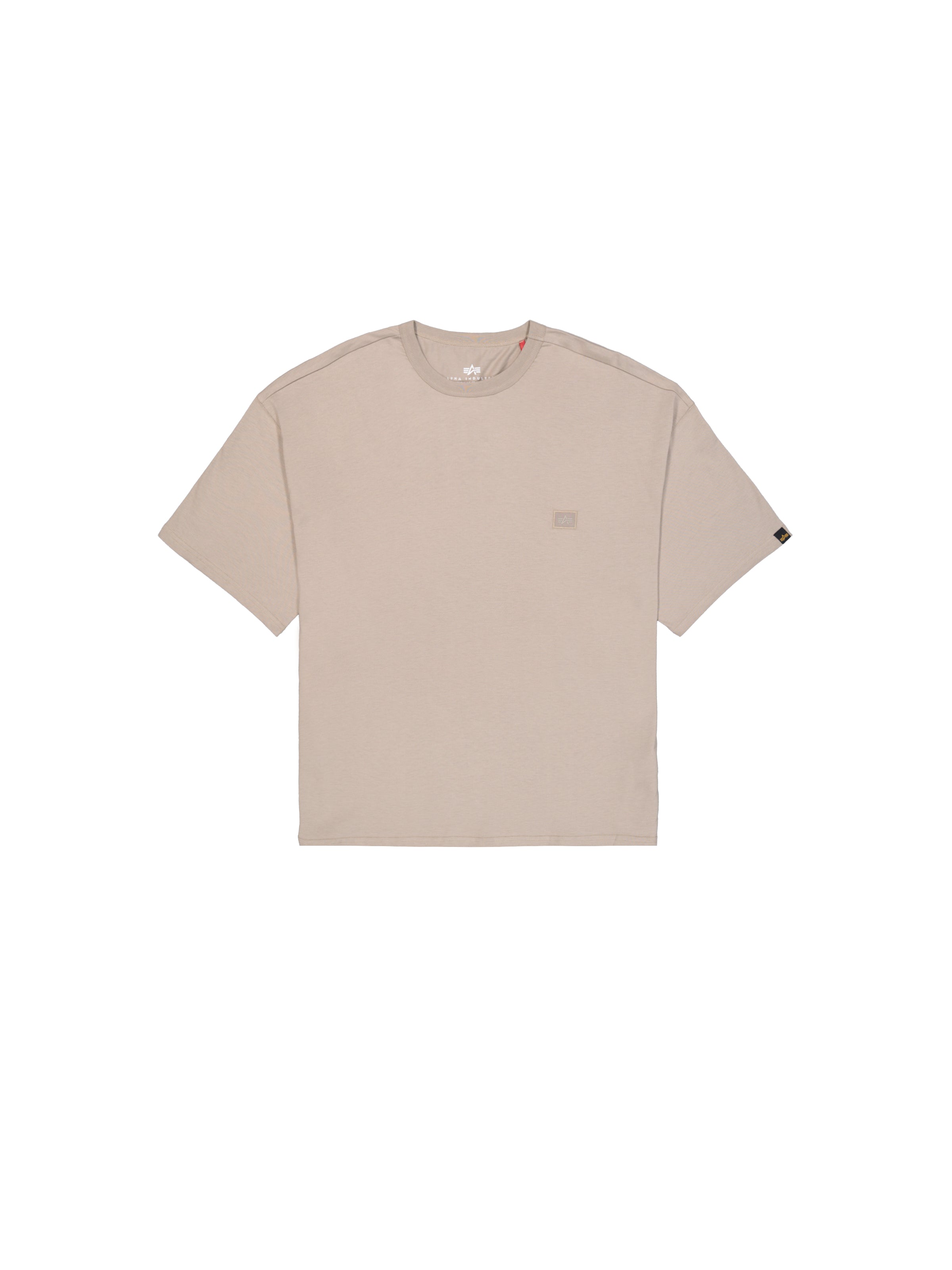 Alpha Essentials Rubber Logo T-Shirt-Shirts-Alpha Industries-OUTLET-ARCHIVIST-ARCHIVE-SALE