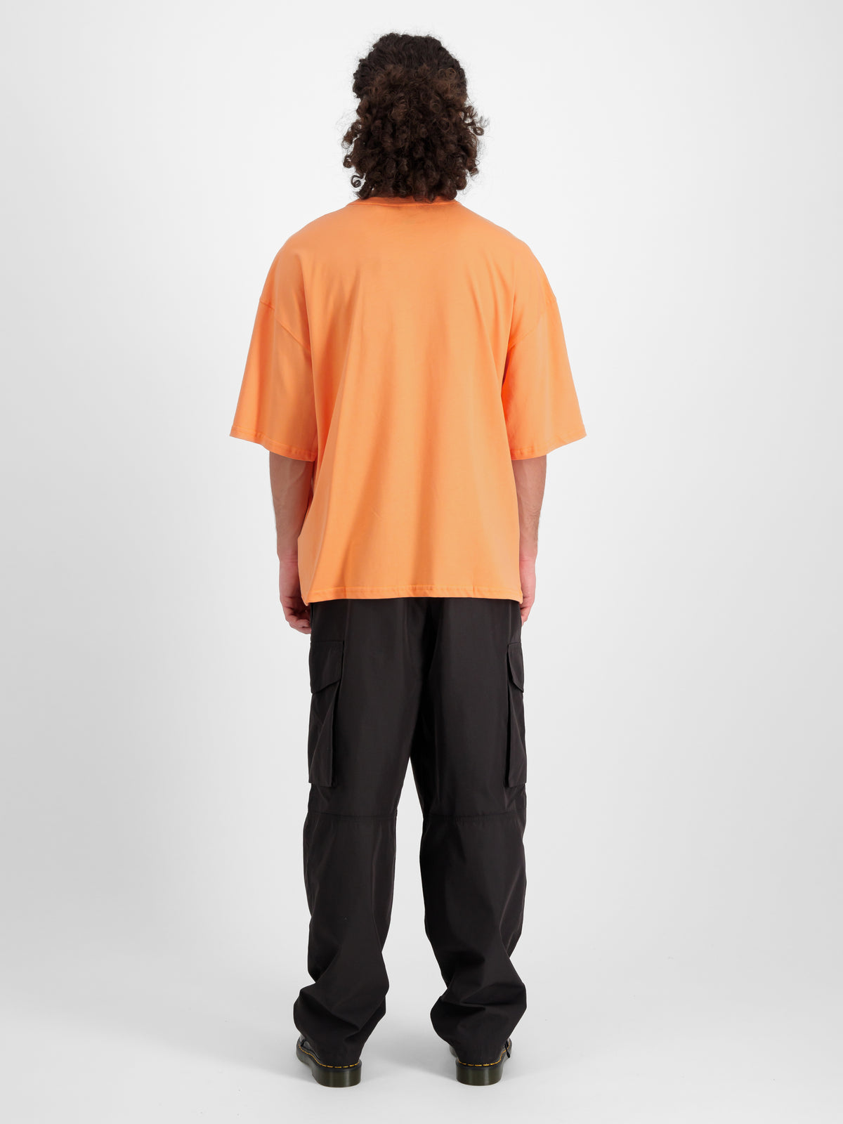 Alpha Essentials Rubber Logo Oversized T-Shirt
