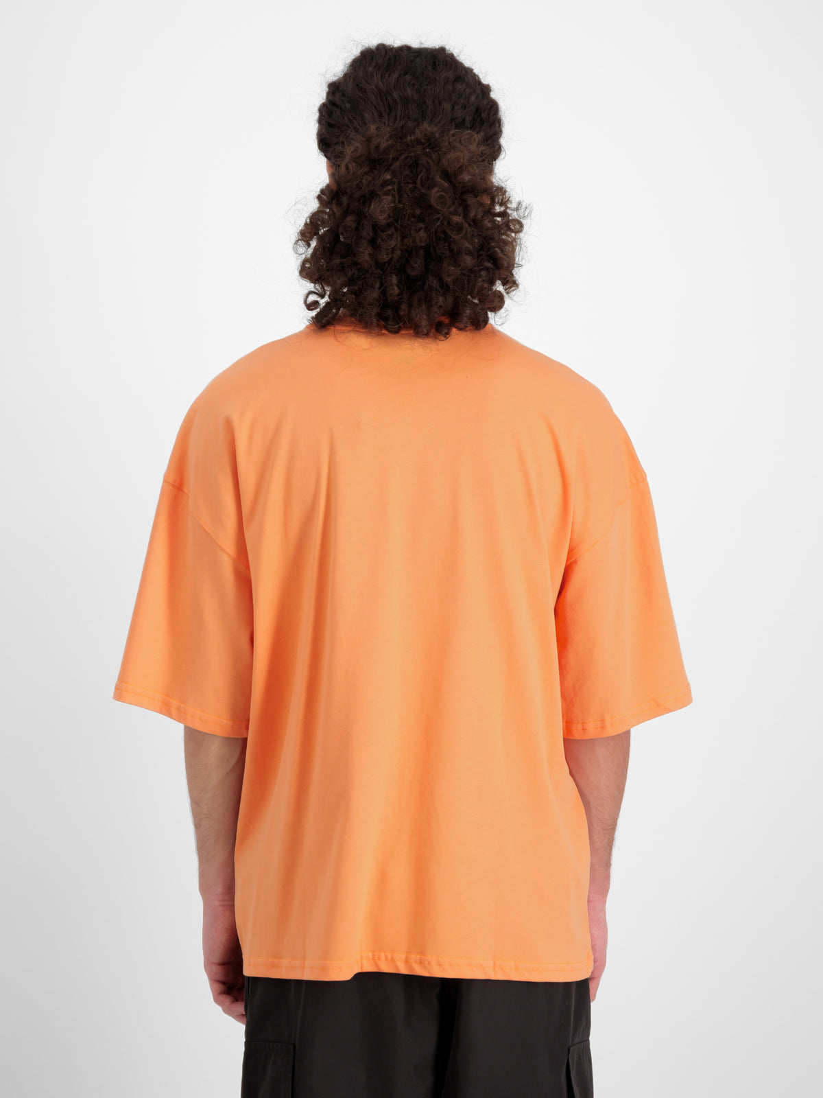 Alpha Essentials Rubber Logo Oversized T-Shirt