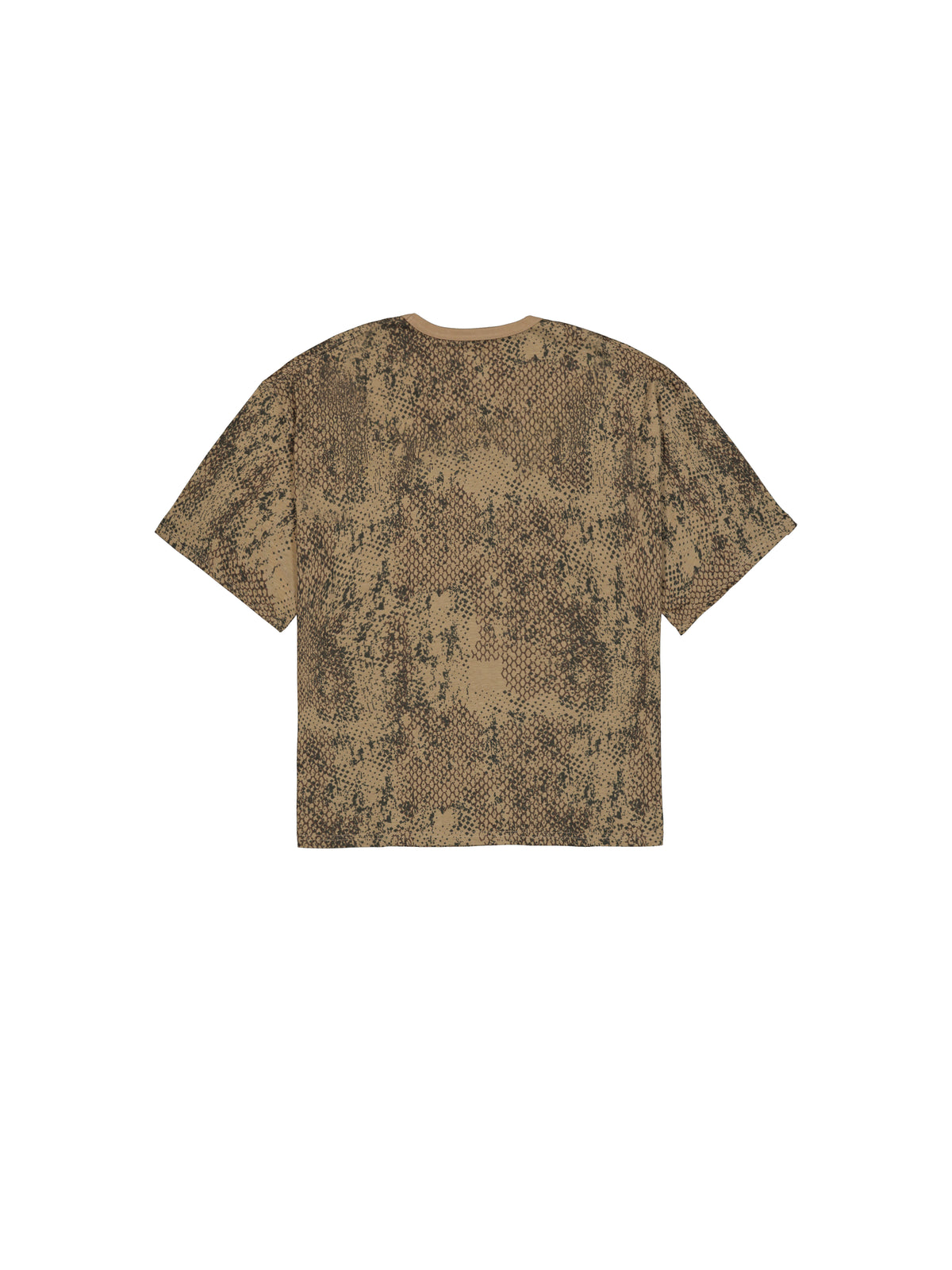Alpha Essentials Rubber Logo Camo Oversized T-Shirt