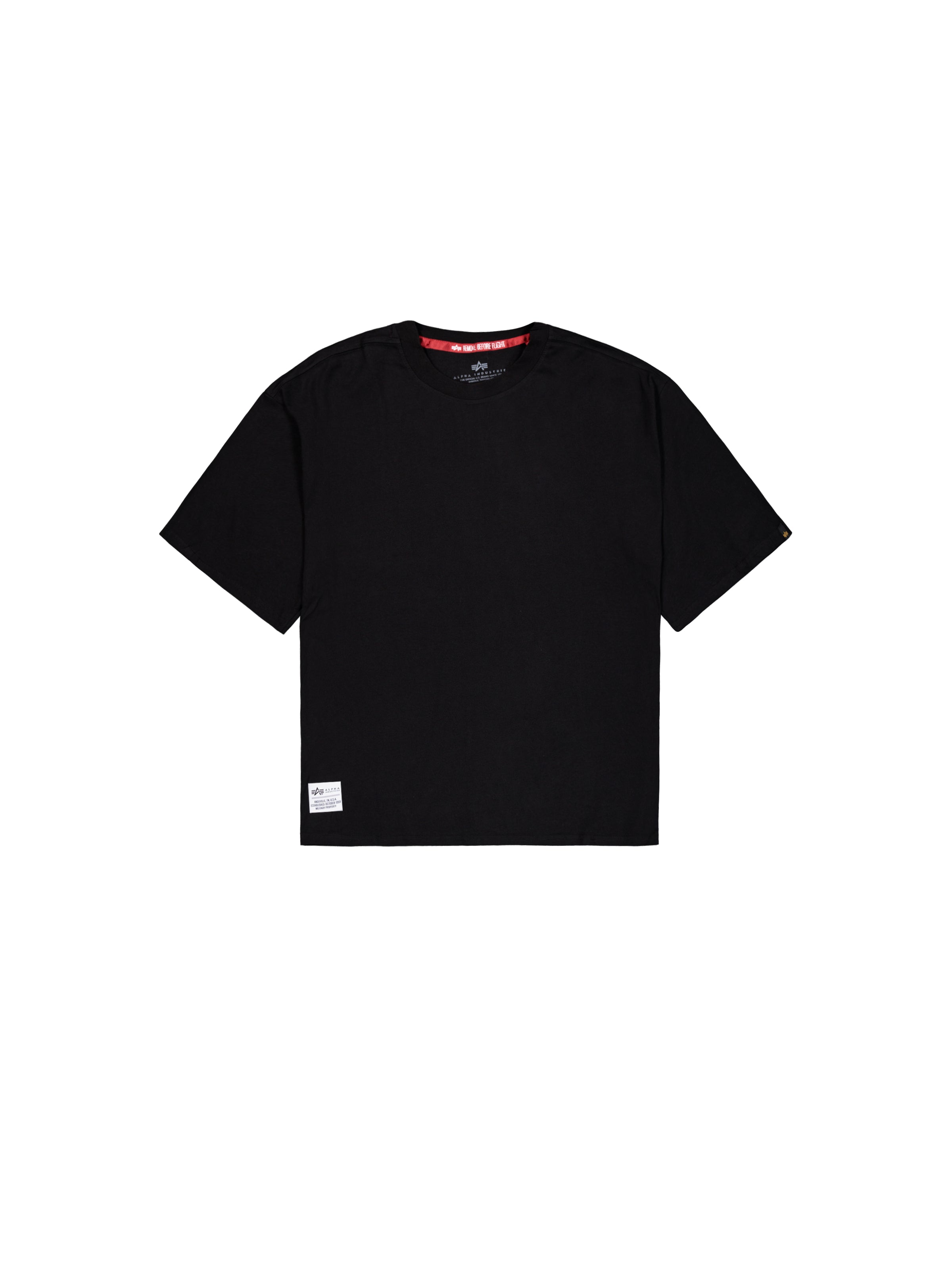 Logo Code Backprint T-Shirt-Shirts-Alpha Industries-OUTLET-ARCHIVIST-ARCHIVE-SALE