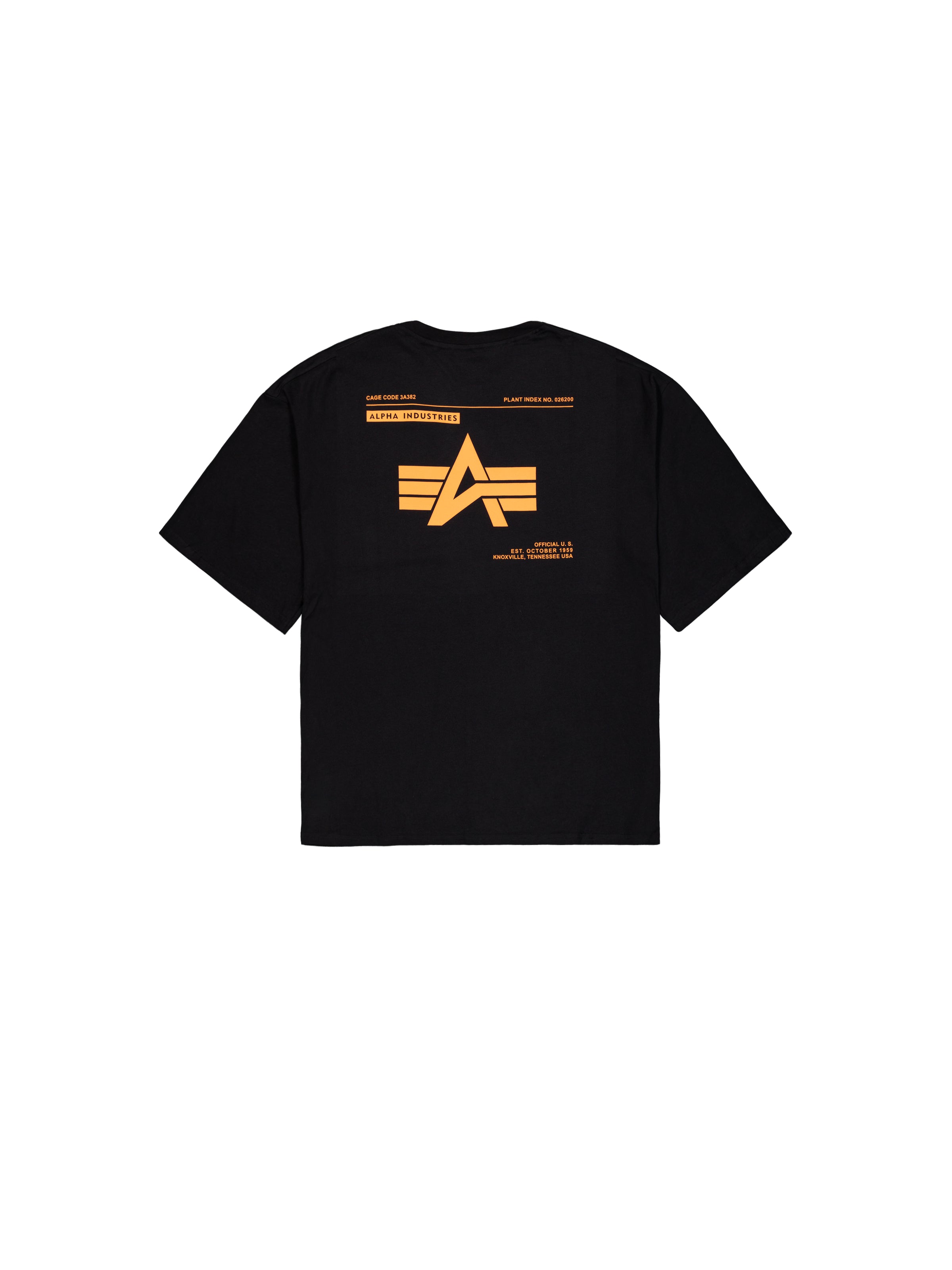 Logo Code Backprint T-Shirt-Shirts-Alpha Industries-OUTLET-ARCHIVIST-ARCHIVE-SALE