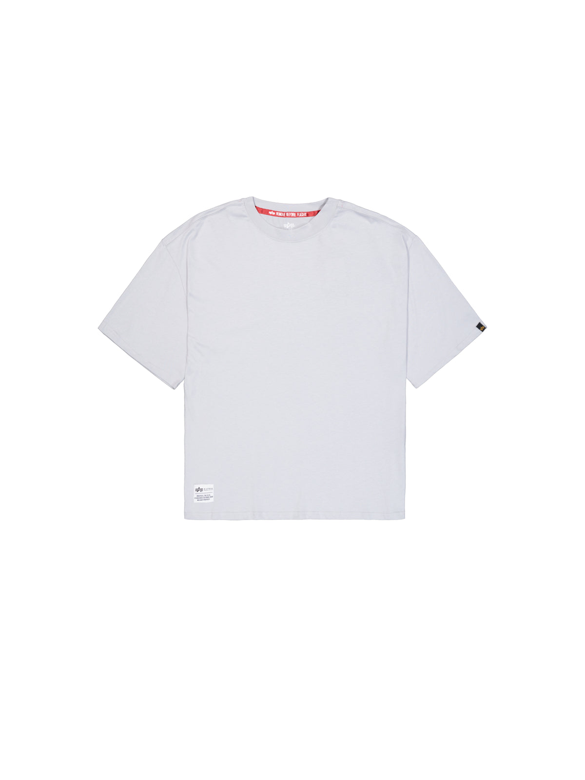 Logo Code Backprint Oversized T-Shirt