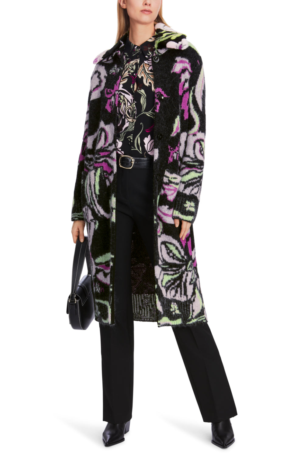 Mantel-Strick & Pullover-Marc Cain-OUTLET-34-black-ARCHIVIST-ARCHIVE-SALE